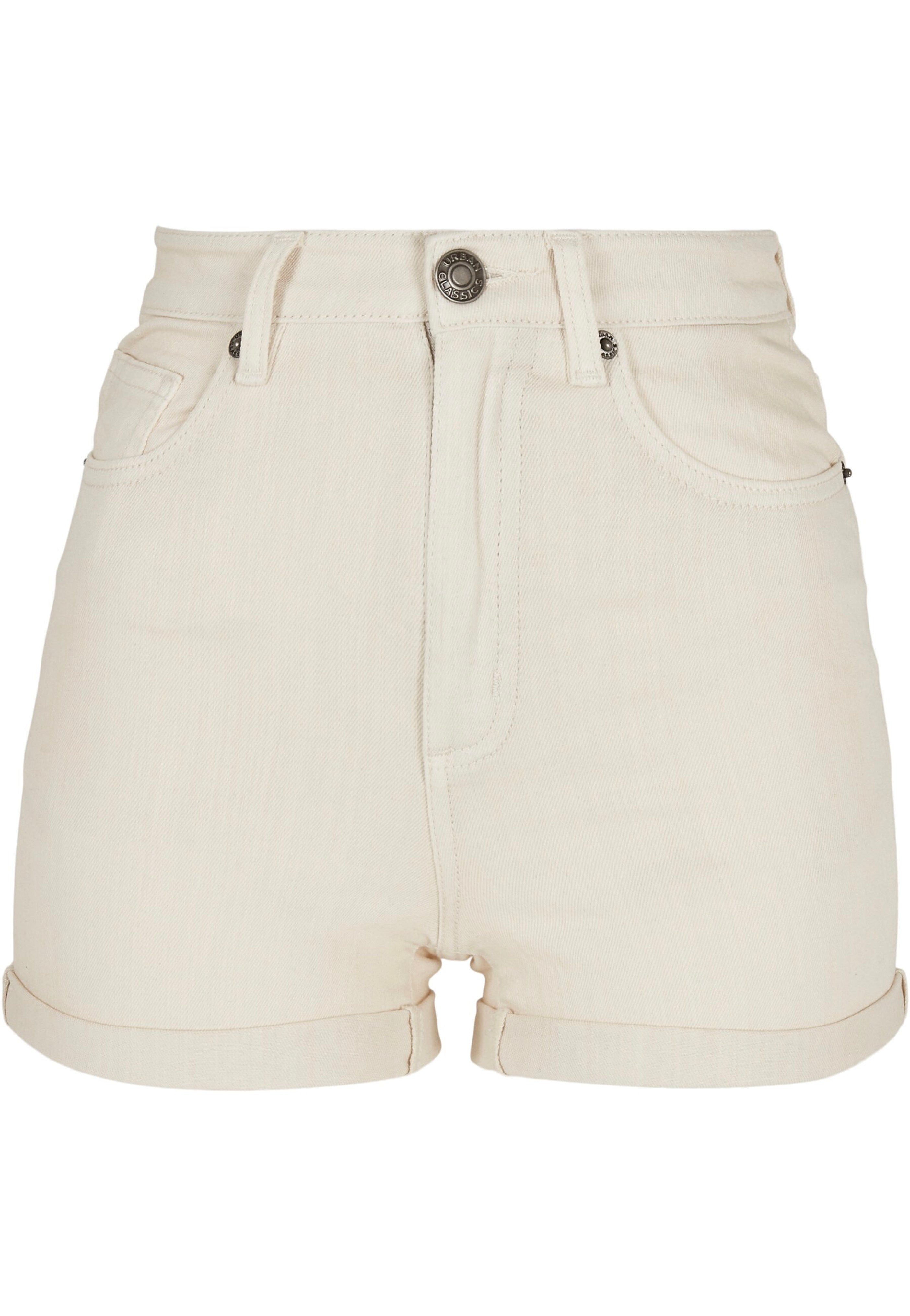 Urban Classics - Ladies 5 Pocket Whitesand - Shorts | Women-Image