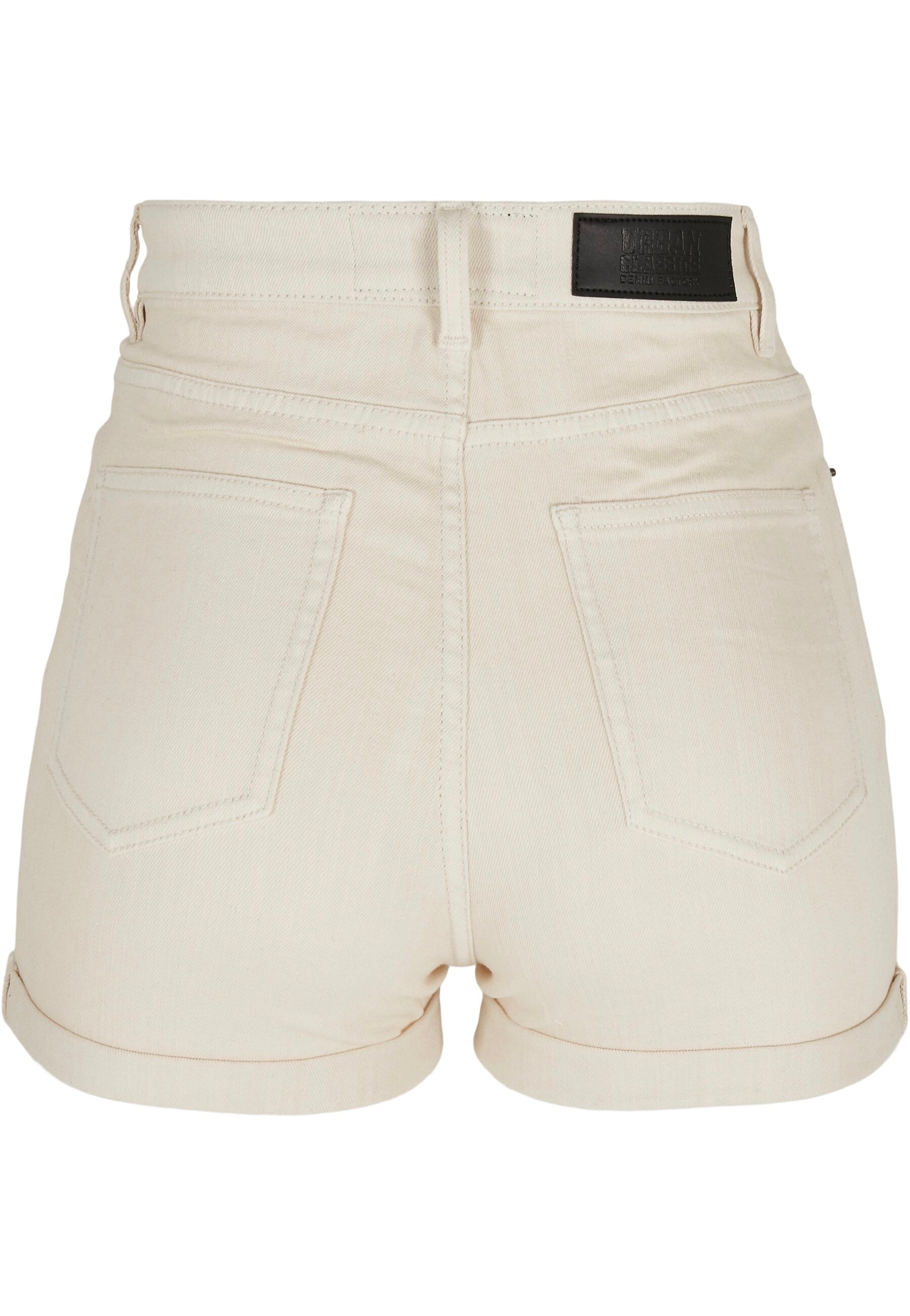 Urban Classics - Ladies 5 Pocket Whitesand - Shorts | Women-Image