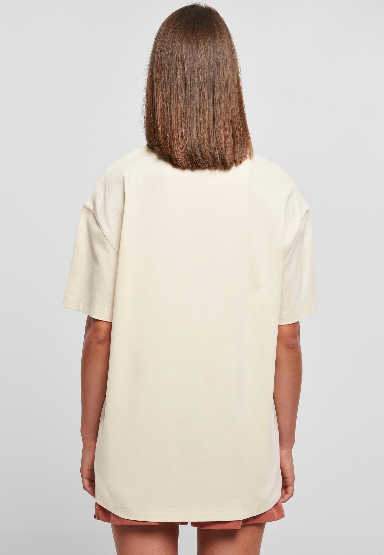 Urban Classics - Ladies Oversized Boyfriend Whitesand - T-Shirt | Women-Image