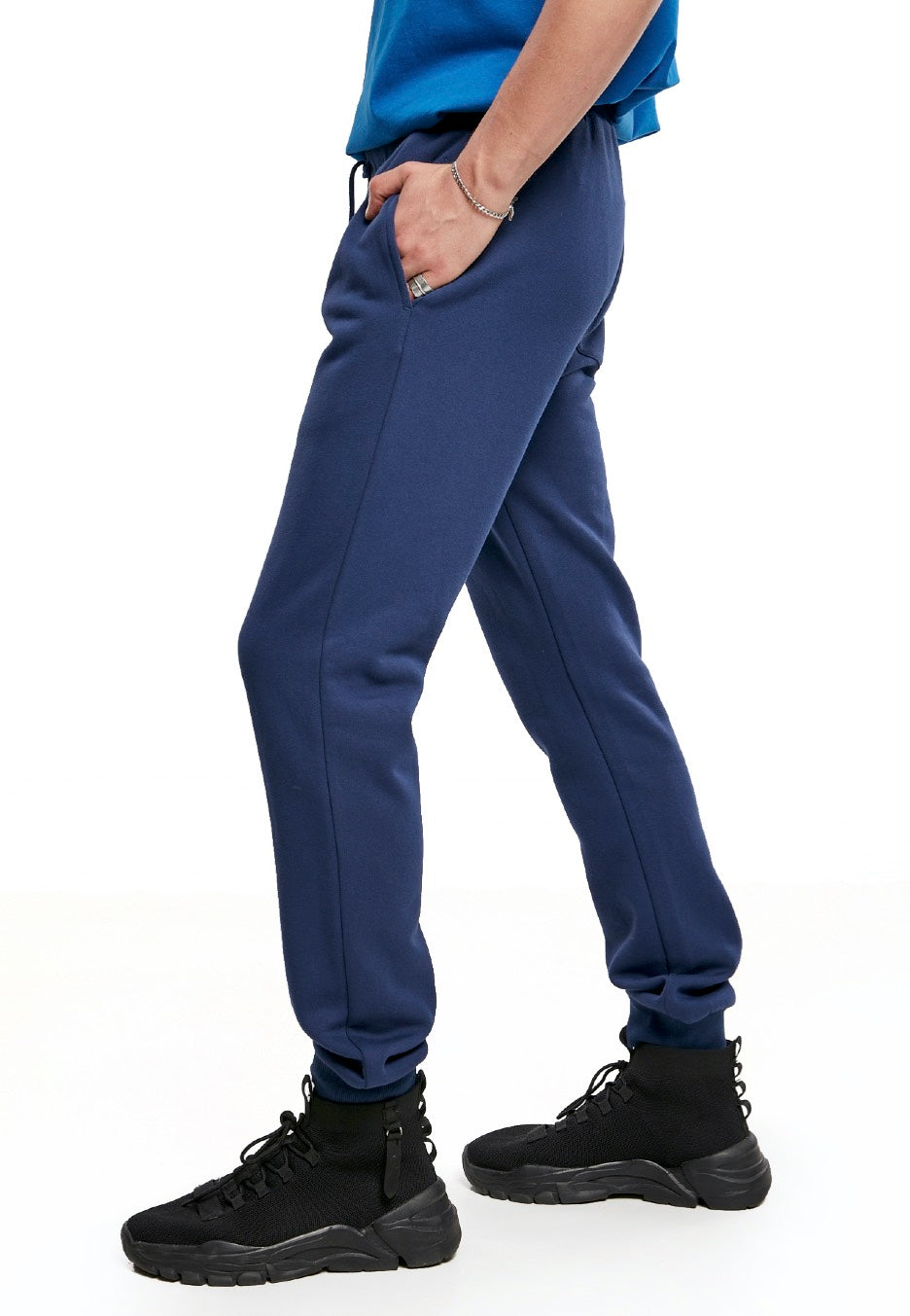 Urban Classics - Organic Basic Darkblue - Sweat Pants | Men-Image