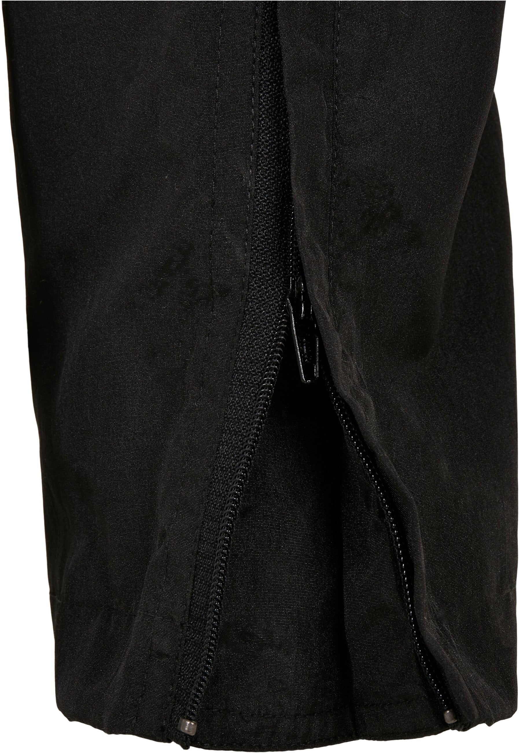 Urban Classics - Ladies Shiny Crinkle Nylon Zip Black - Pants | Women-Image