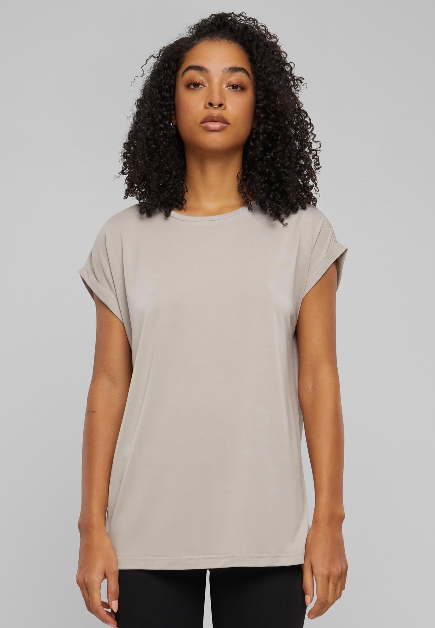 Urban Classics - Ladies Modal Extended Shoulder Cloud - T-Shirt | Women-Image