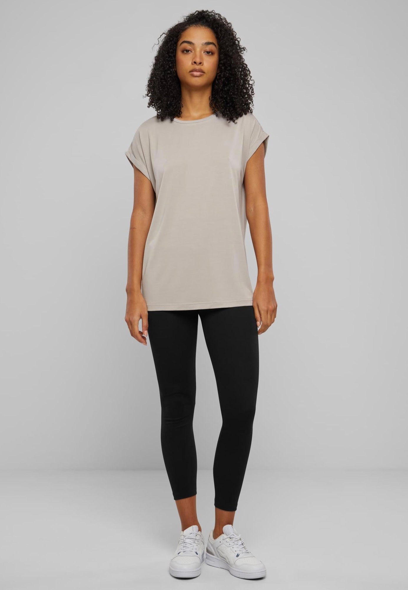 Urban Classics - Ladies Modal Extended Shoulder Cloud - T-Shirt | Women-Image