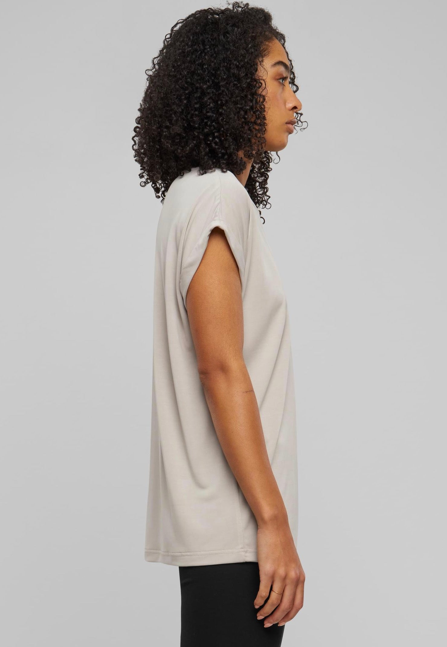 Urban Classics - Ladies Modal Extended Shoulder Cloud - T-Shirt | Women-Image