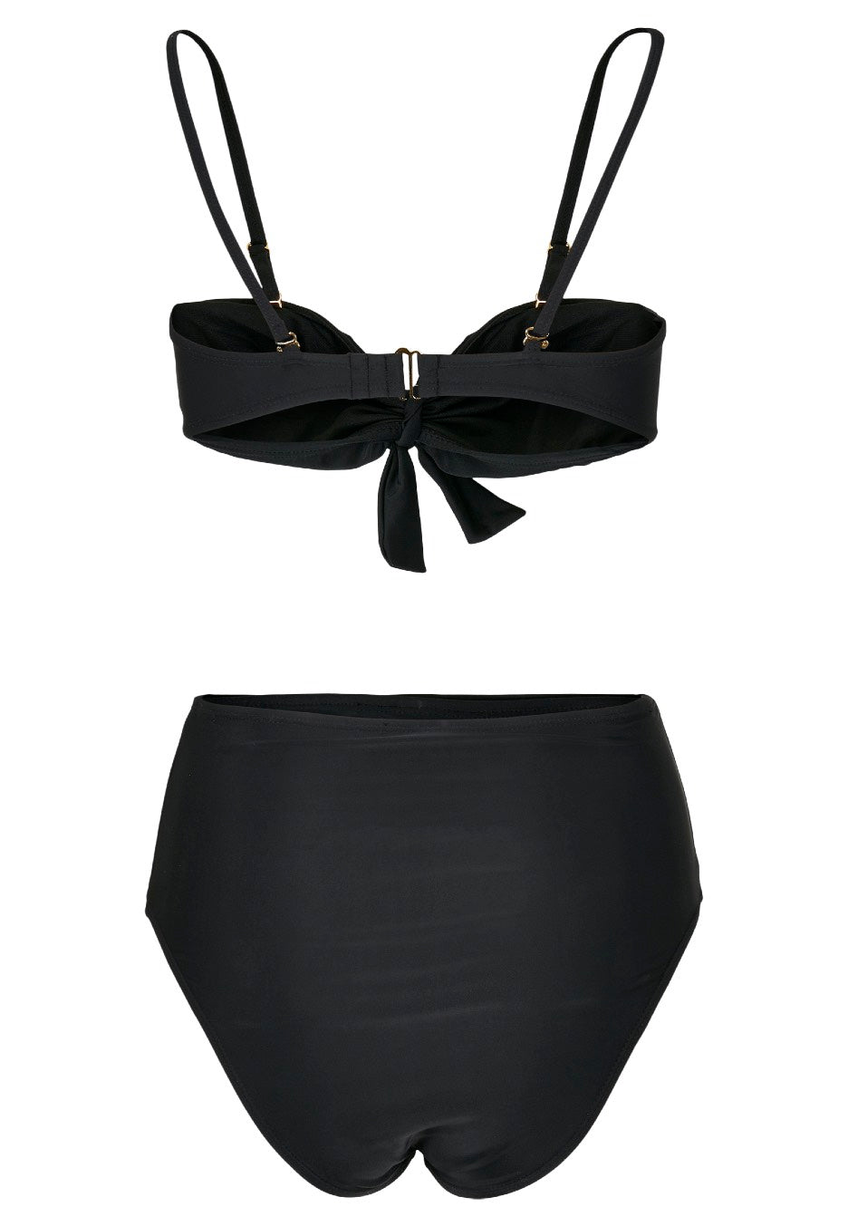 Urban Classics - Ladies High Waist Balcony Black - Bikini | Women-Image