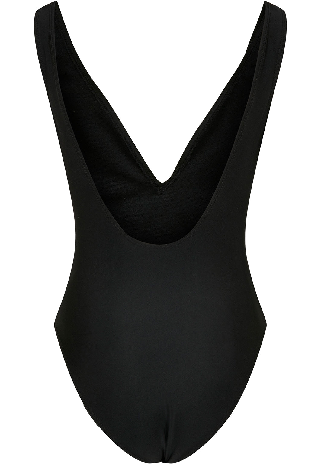 Urban Classics - Ladies Recycled High Leg Black - Swimsuit | Women-Image