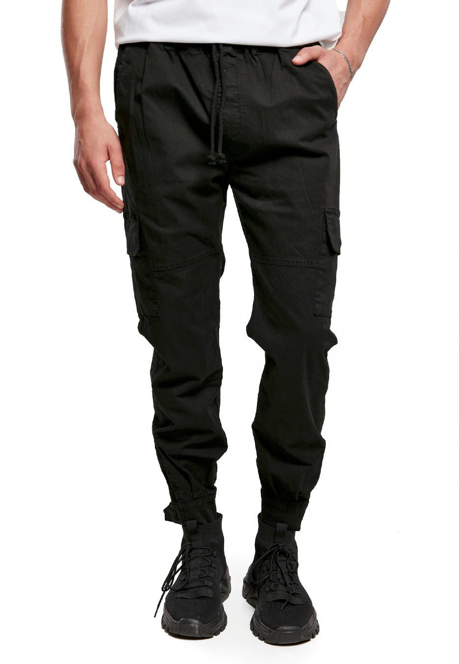 Urban Classics - Military Jogg Black - Pants | Men-Image