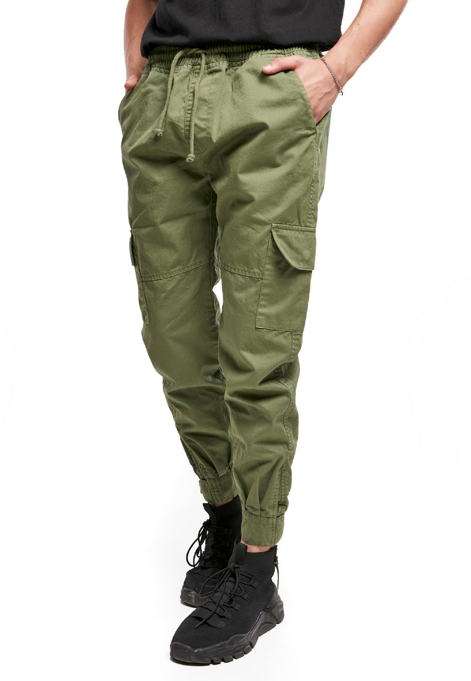 Urban Classics - Military Jogg Newolive - Pants | Men-Image