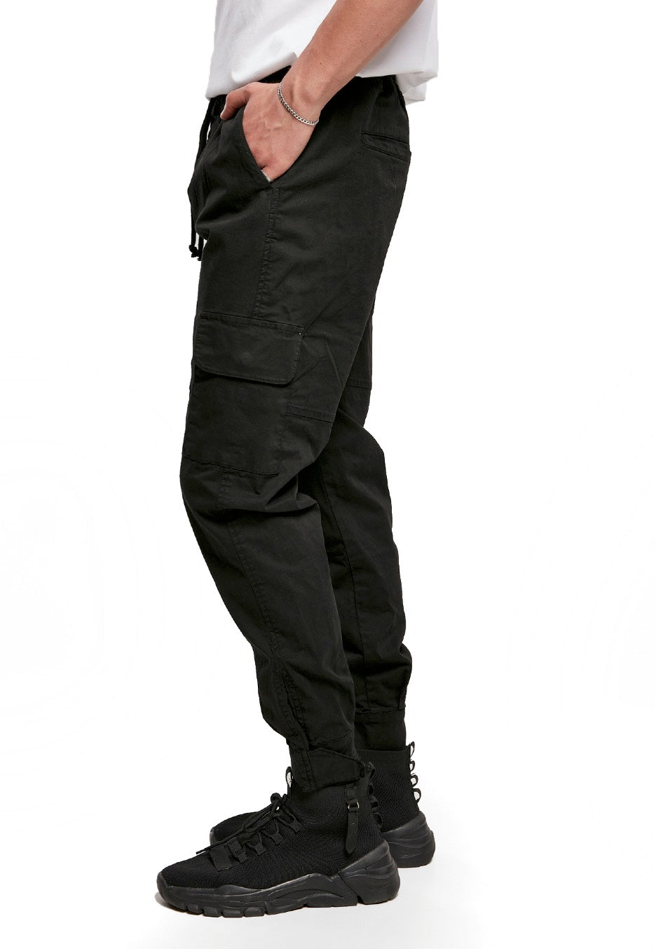 Urban Classics - Military Jogg Black - Pants | Men-Image