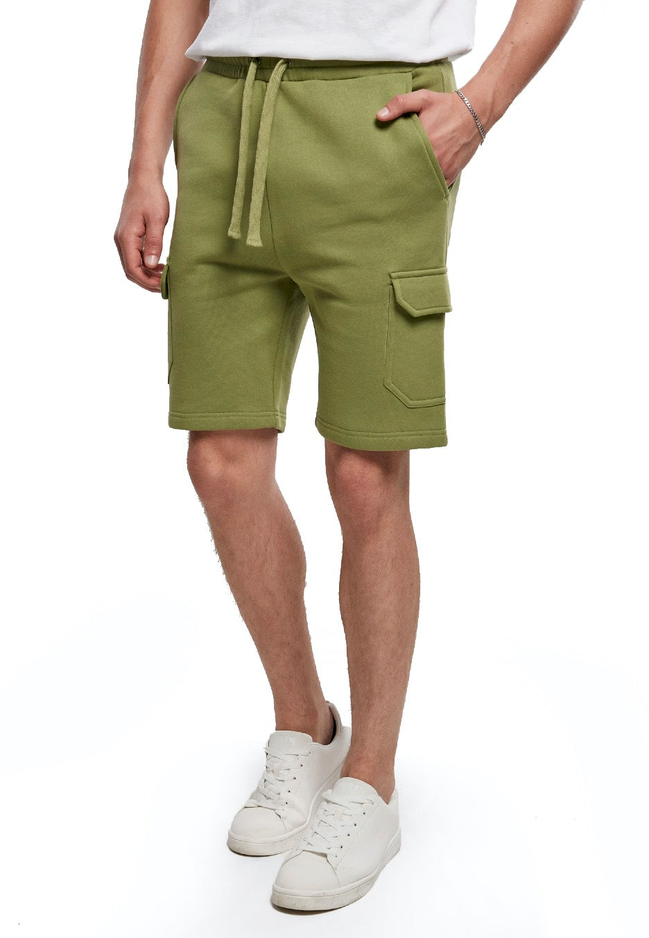 Urban Classics - Organic Cargo Newolive - Shorts | Men-Image