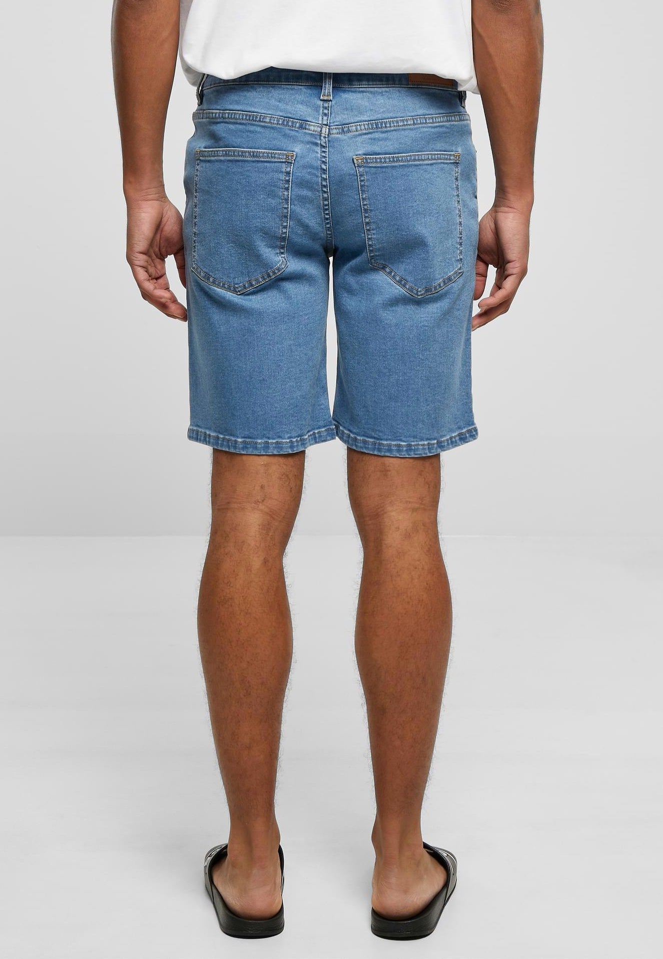 Urban Classics - Relaxed Fit Jeans Light Blue Washed - Shorts | Men-Image