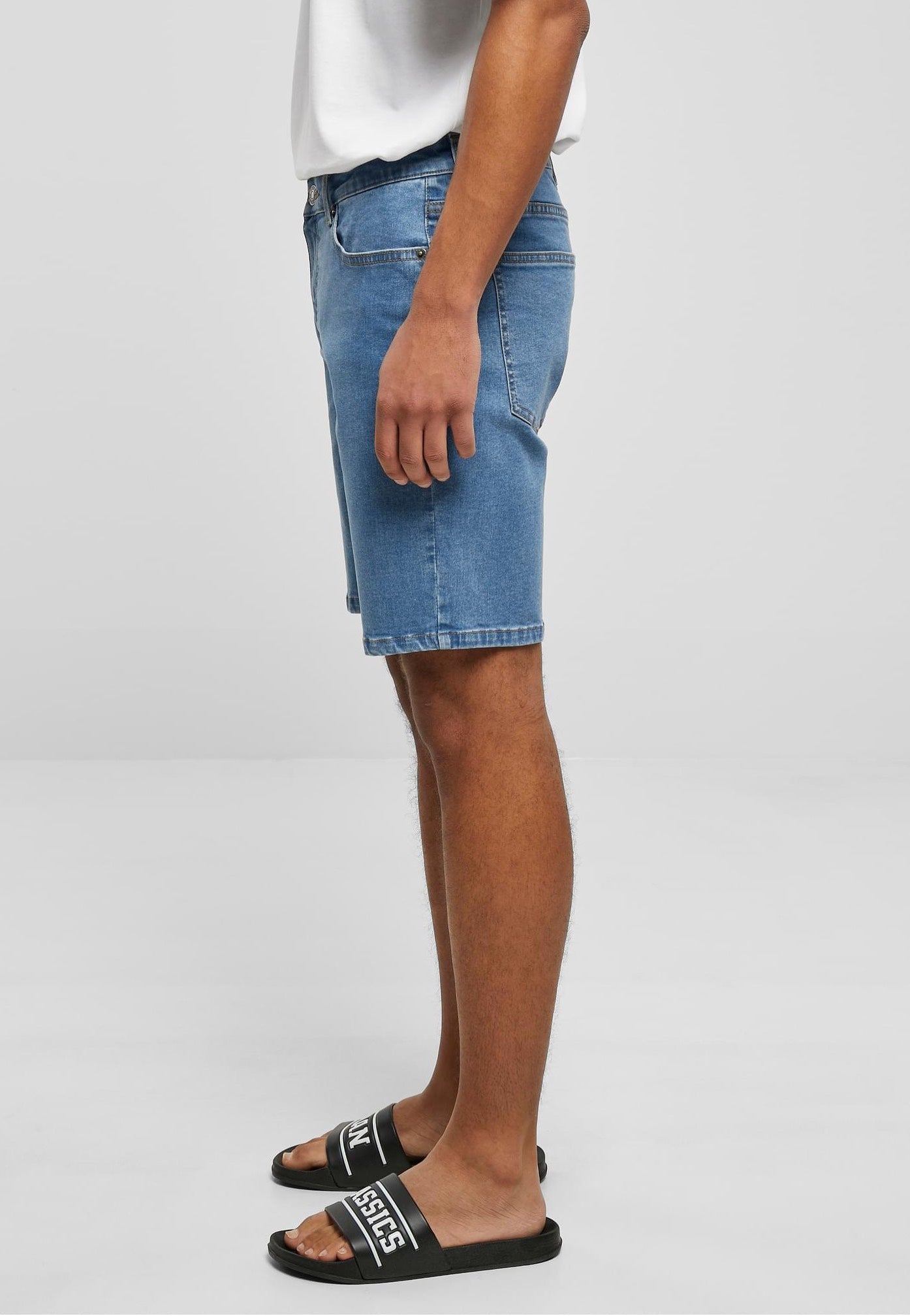 Urban Classics - Relaxed Fit Jeans Light Blue Washed - Shorts | Men-Image