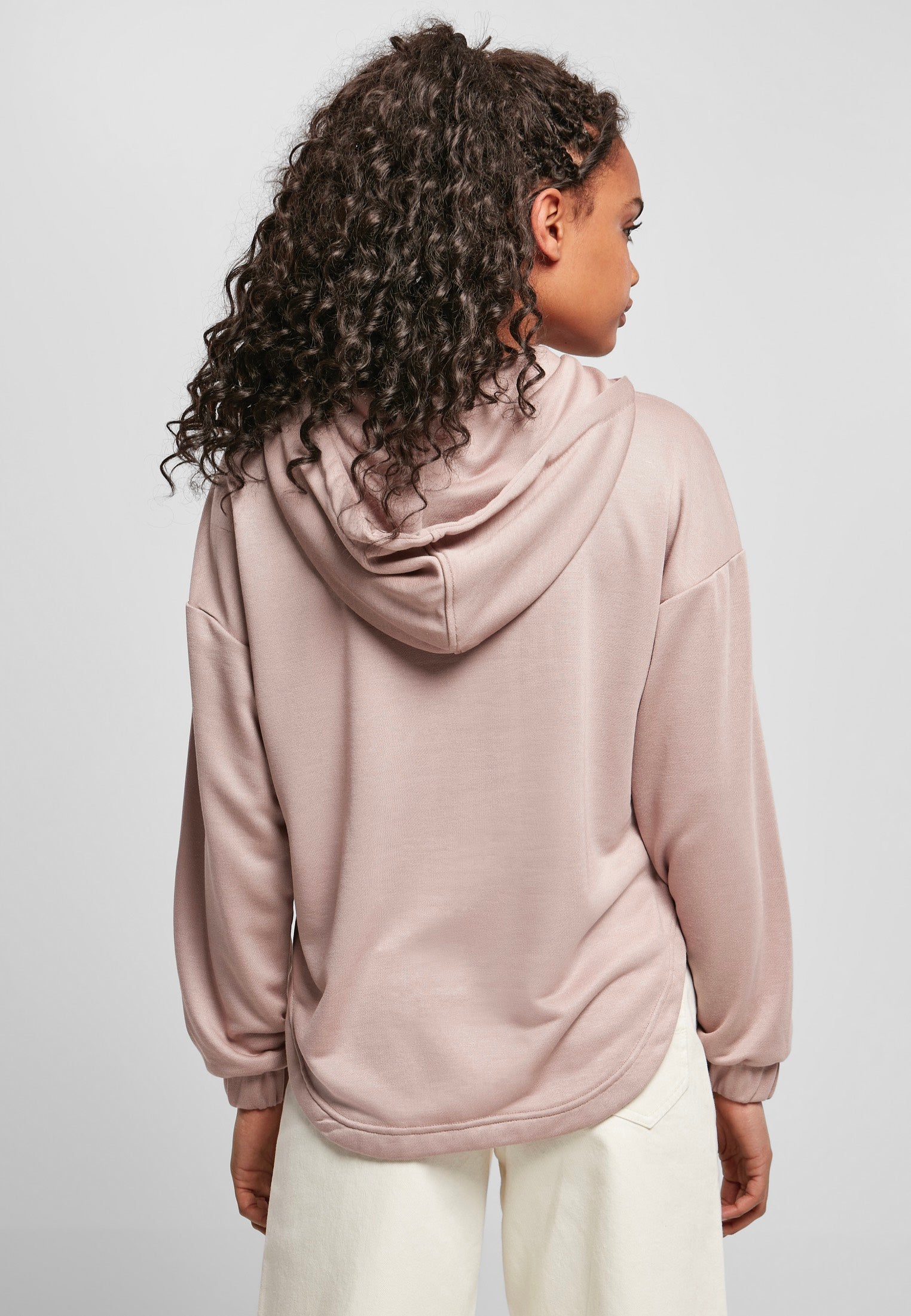 Urban Classics - Ladies Oversized Shaped Modal Terry Duskrose - Hoodie | Women-Image