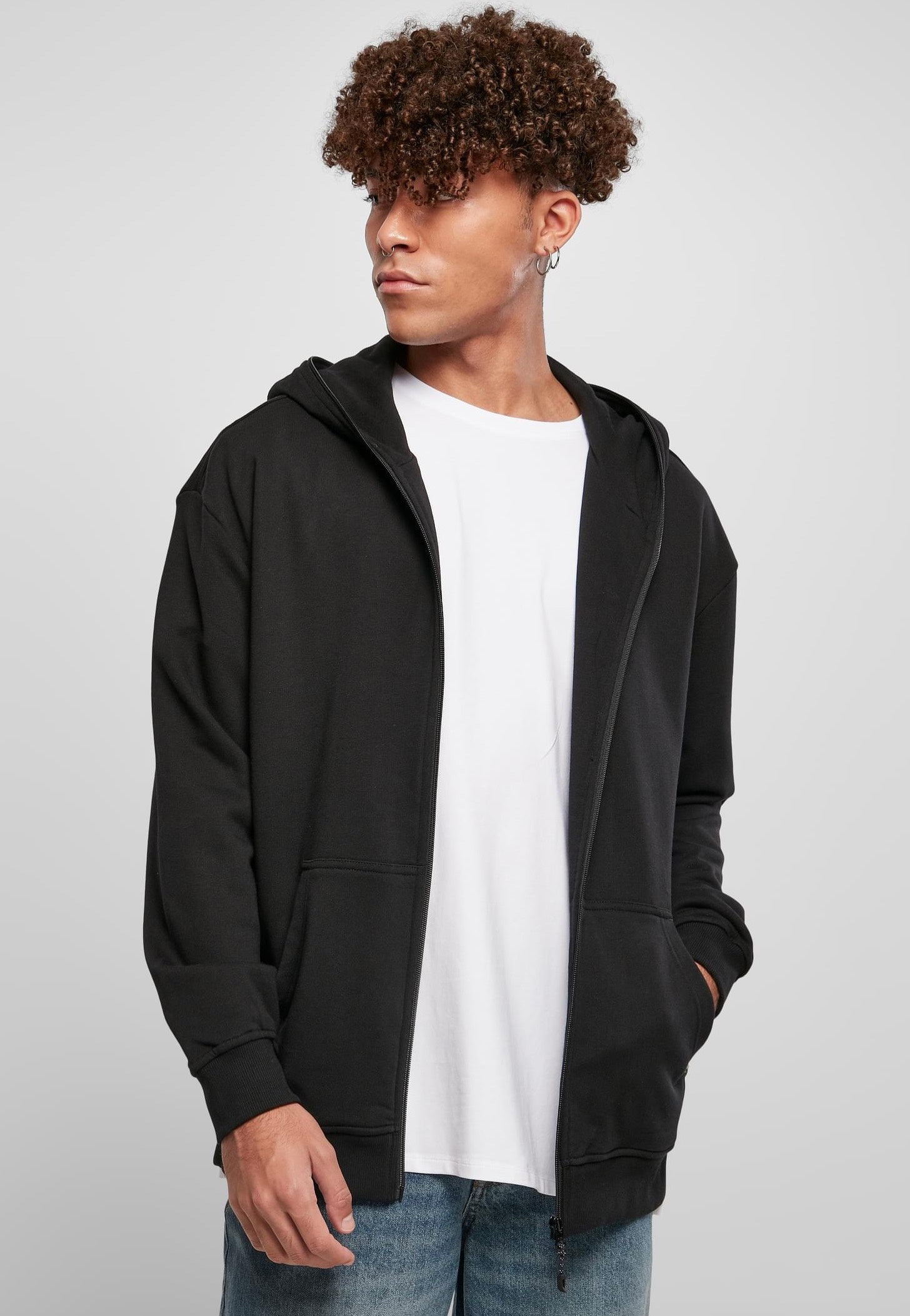 Urban Classics - Organic Full Black - Zipper | Men-Image