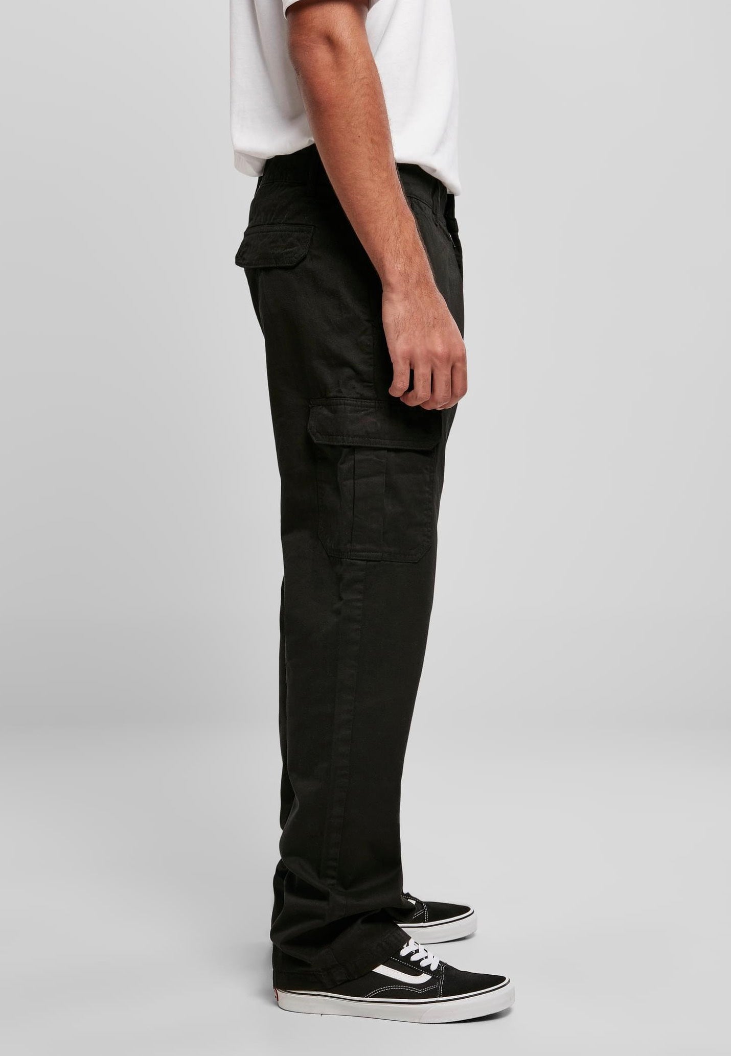 Urban Classics - Straight Leg Cargo Black - Pants | Men-Image