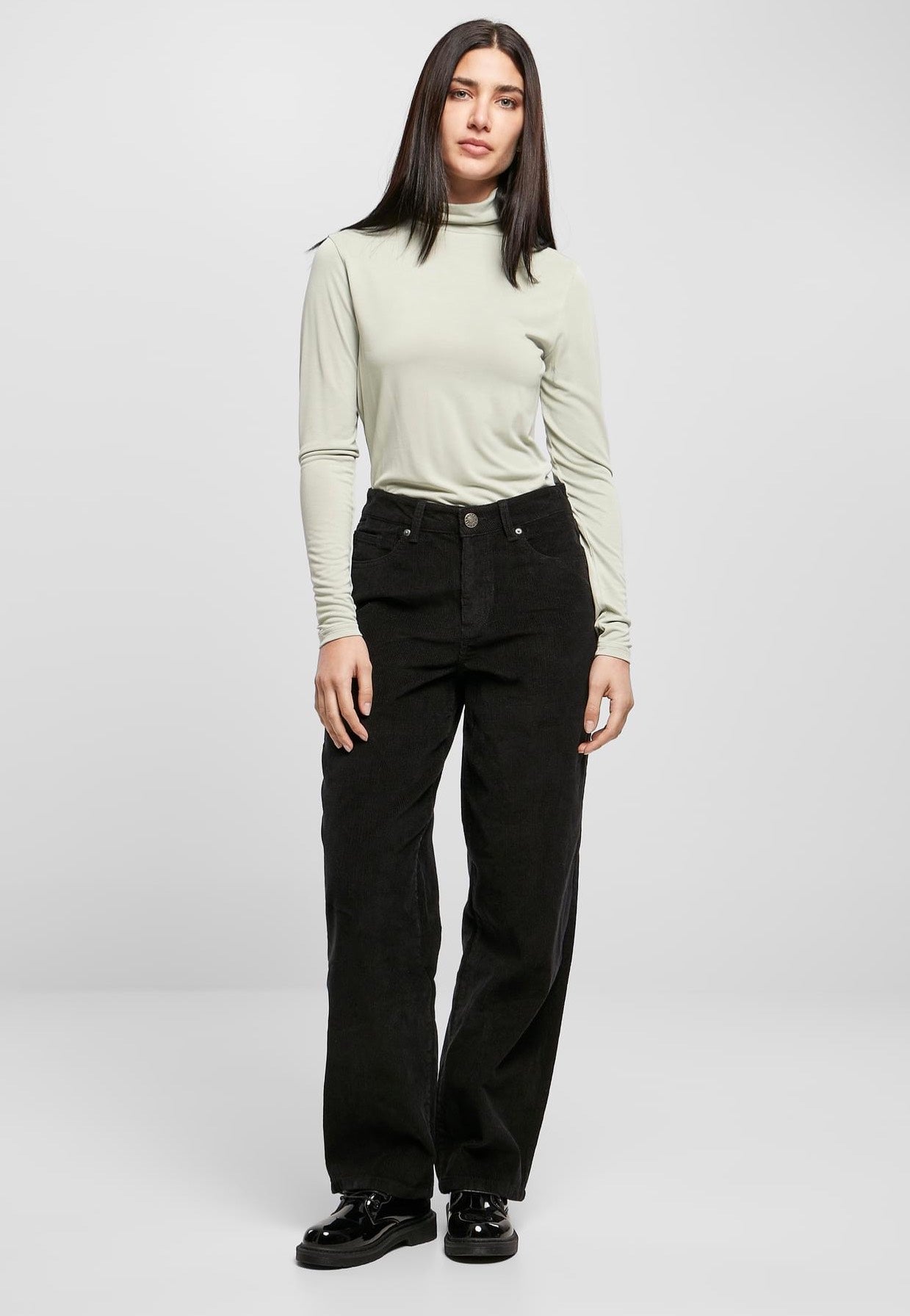 Urban Classics - Modal Turtleneck Soft Salvia - Longsleeve | Women-Image