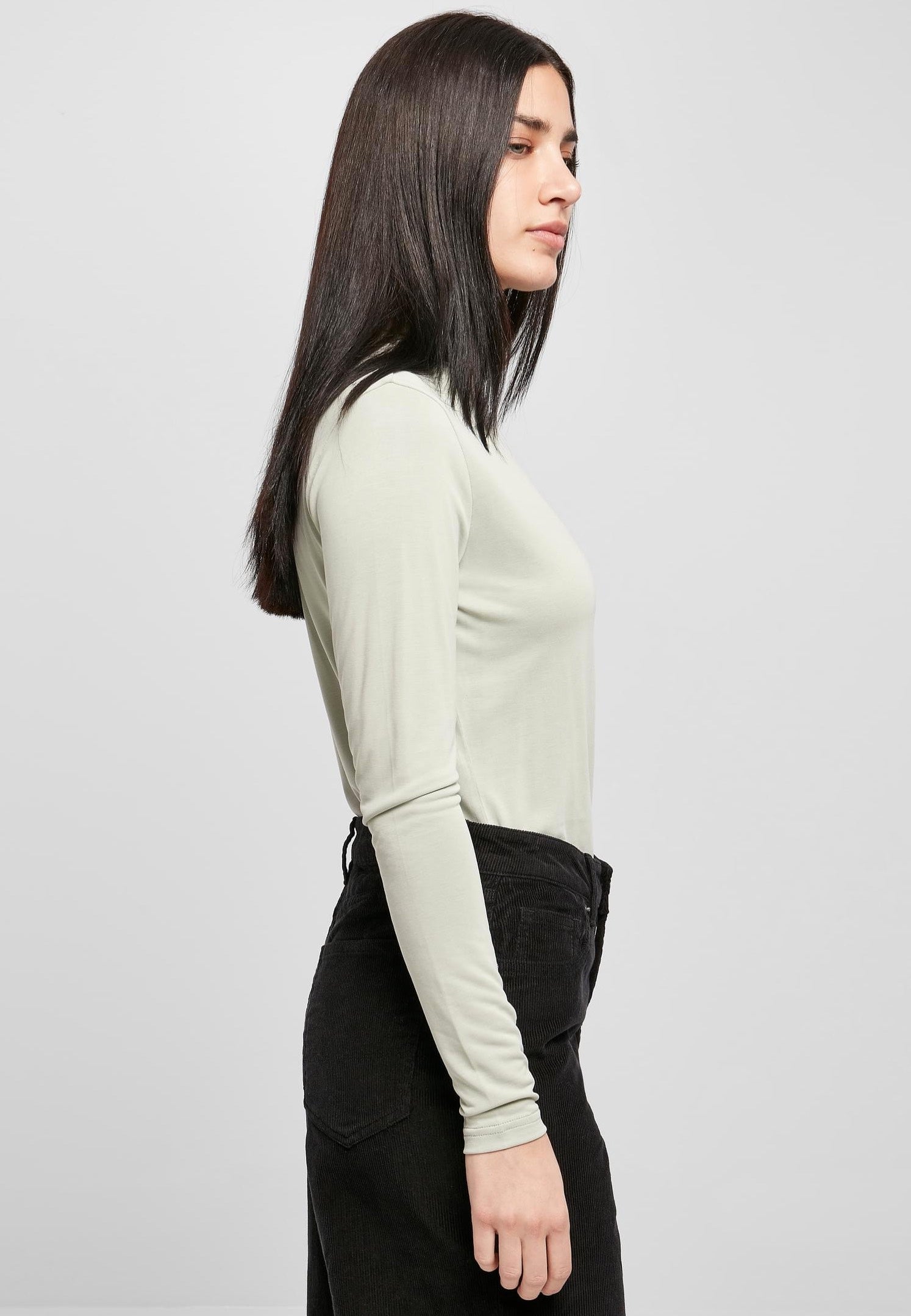 Urban Classics - Modal Turtleneck Soft Salvia - Longsleeve | Women-Image