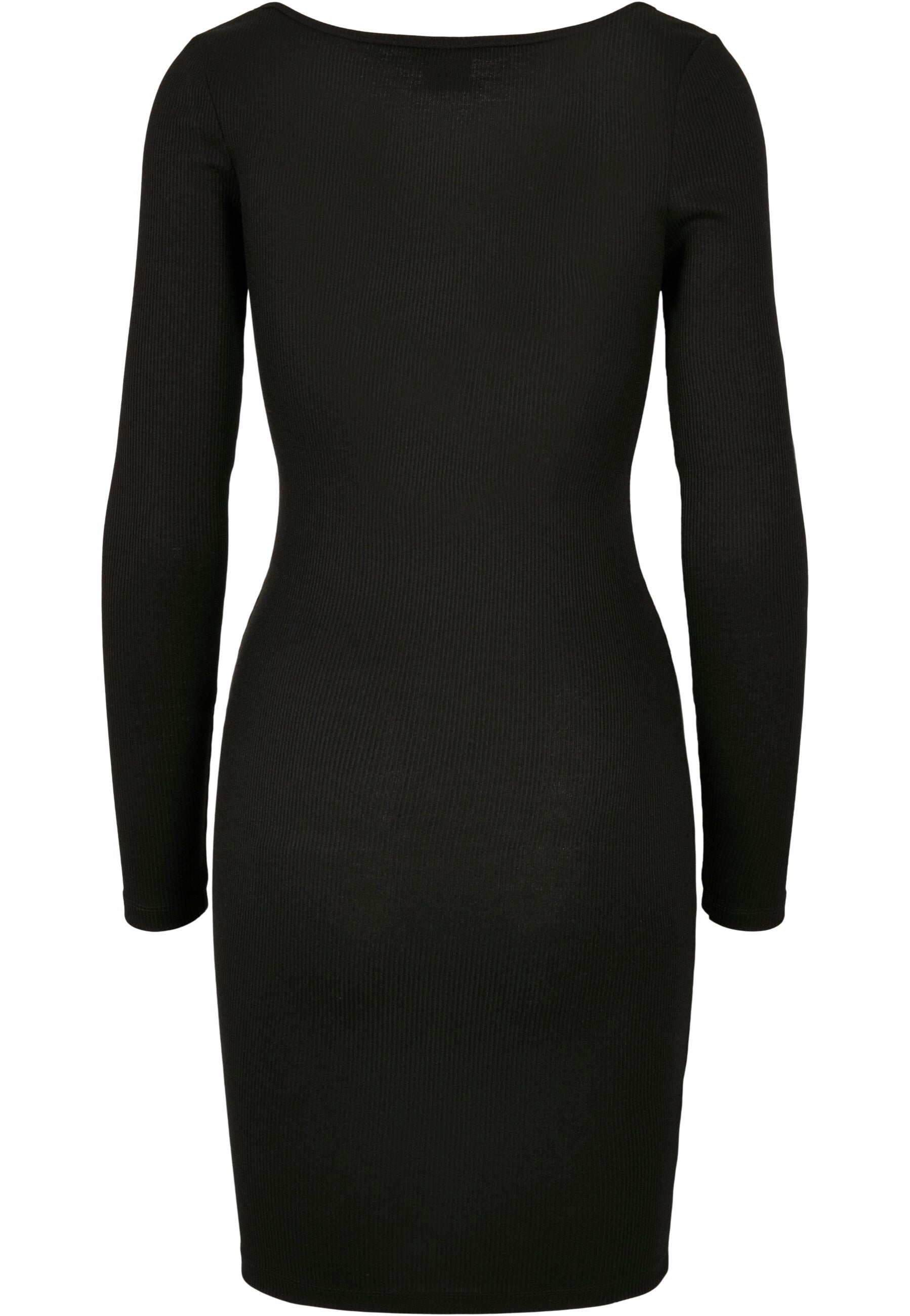 Urban Classics - Rib Squared Neckline Black - Dress | Women-Image