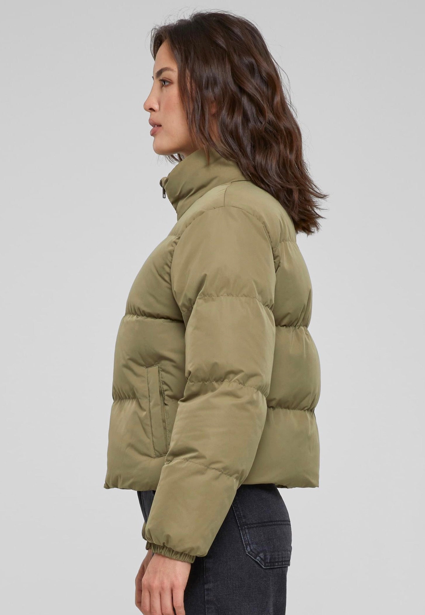 Urban Classics - Short Peached Puffer Tiniolive - Jacket | Women-Image