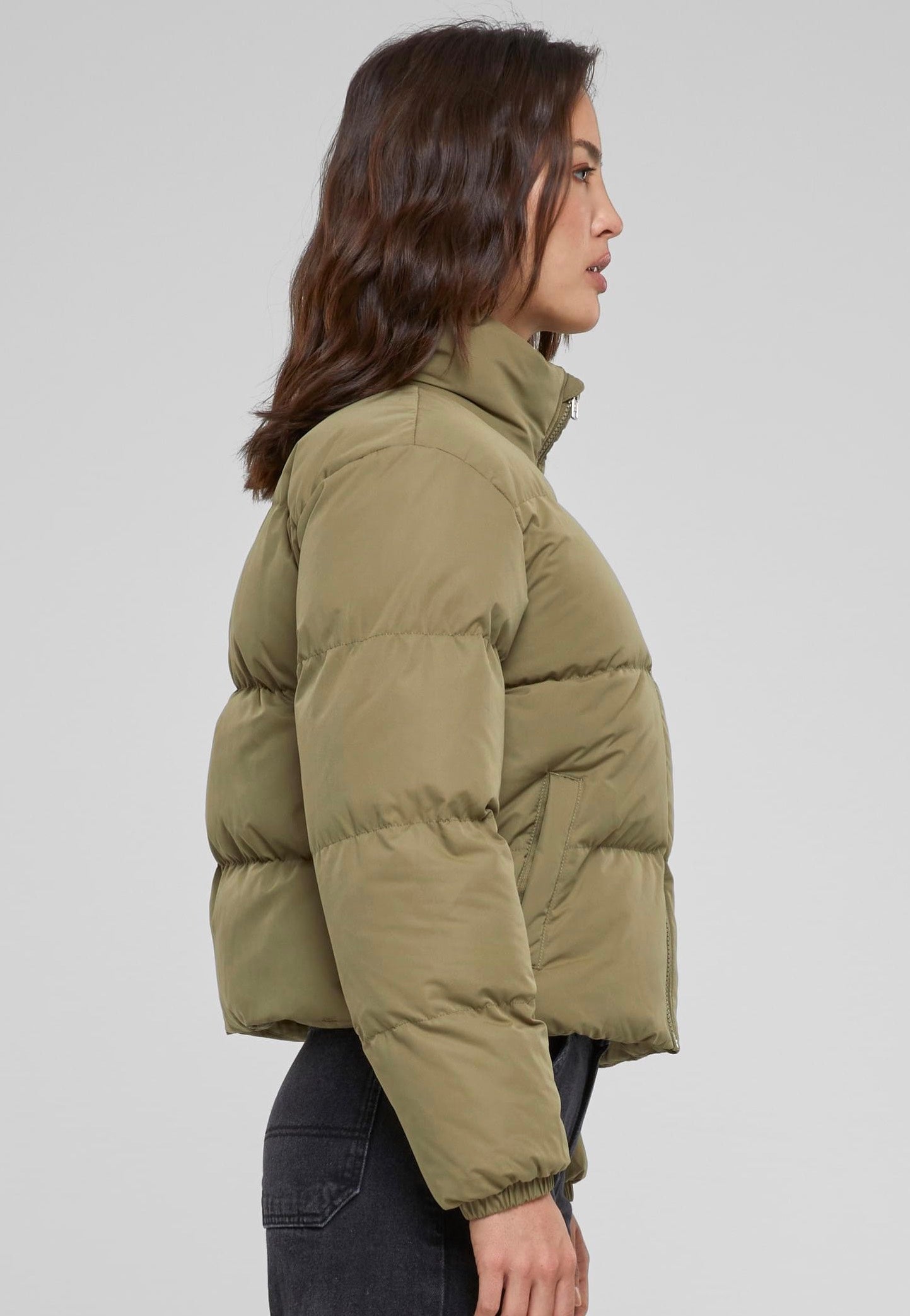 Urban Classics - Short Peached Puffer Tiniolive - Jacket | Women-Image