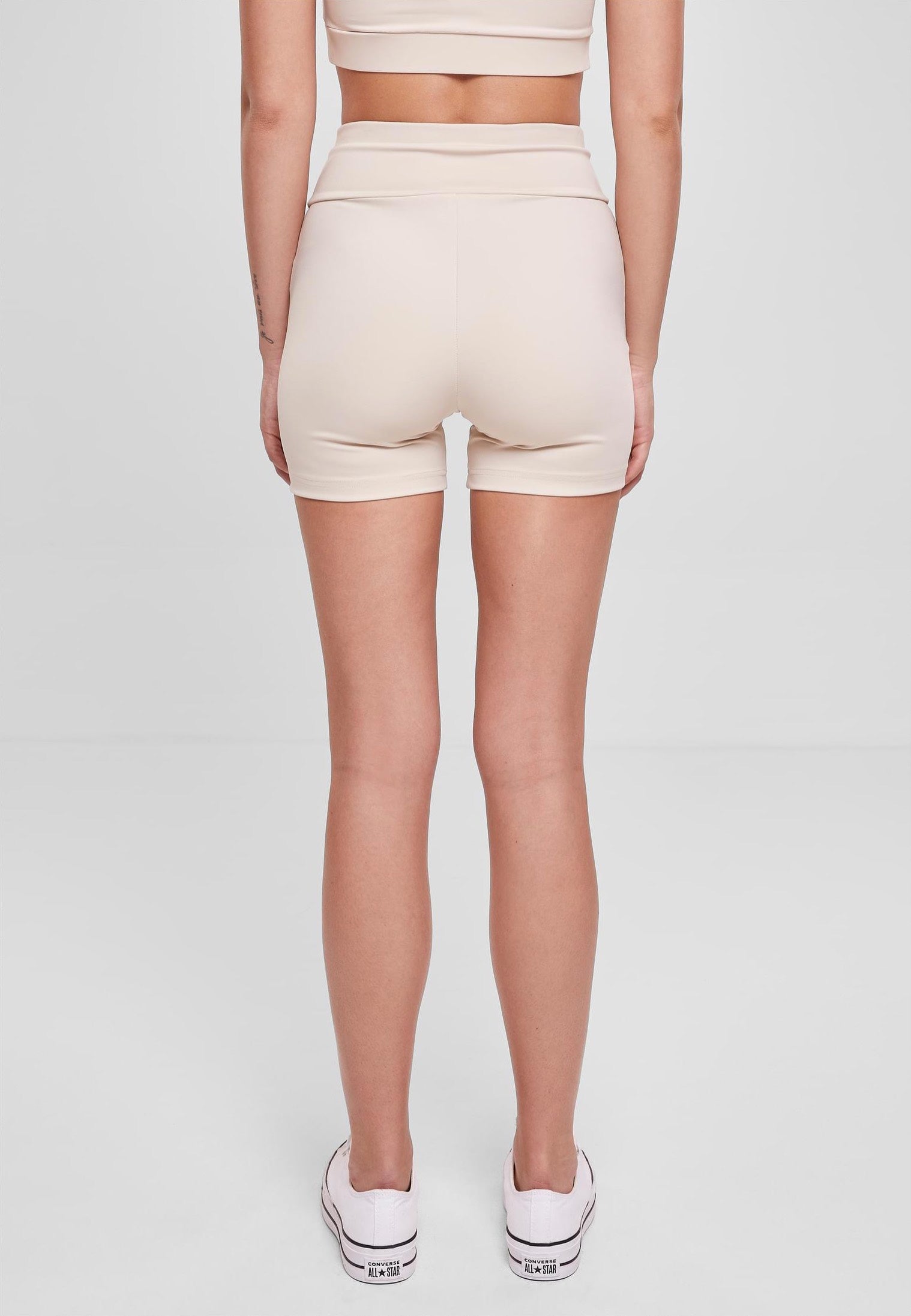 Urban Classics - Ladies Recycled High Waist Cycle Softseagrass - Shorts | Women-Image