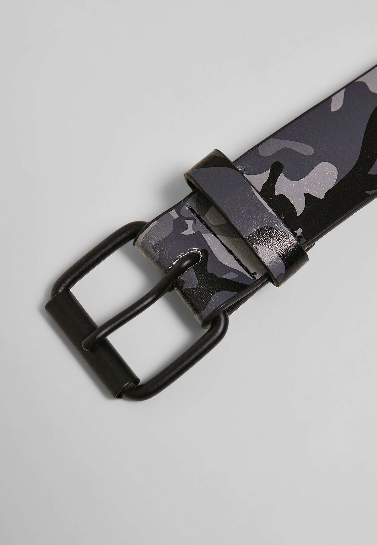 Urban Classics - Synthetic Leather Darkcamo - Belt | Neutral-Image