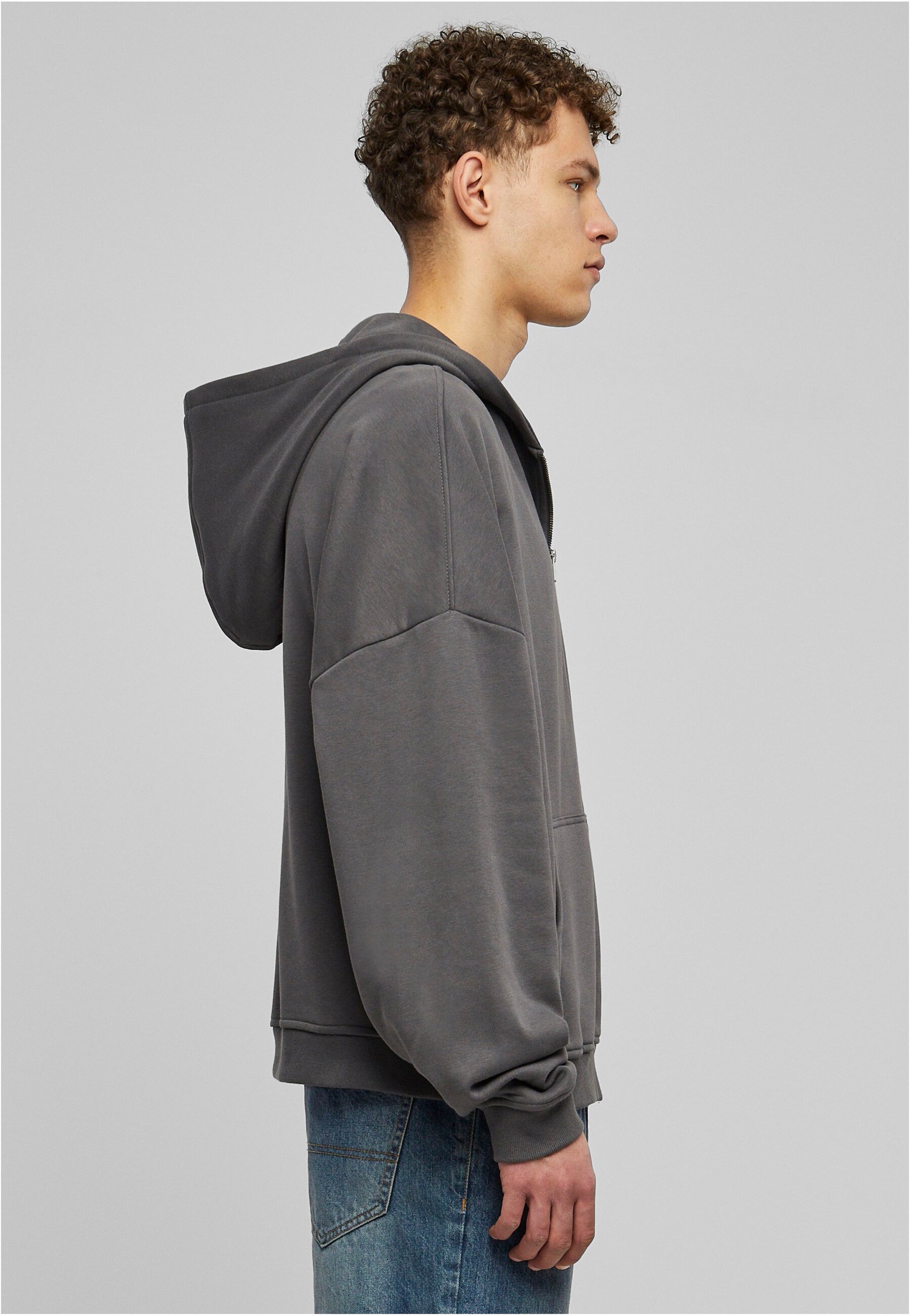 Urban Classics - Organic 90's Zip Darkshadow - Zipper | Men-Image