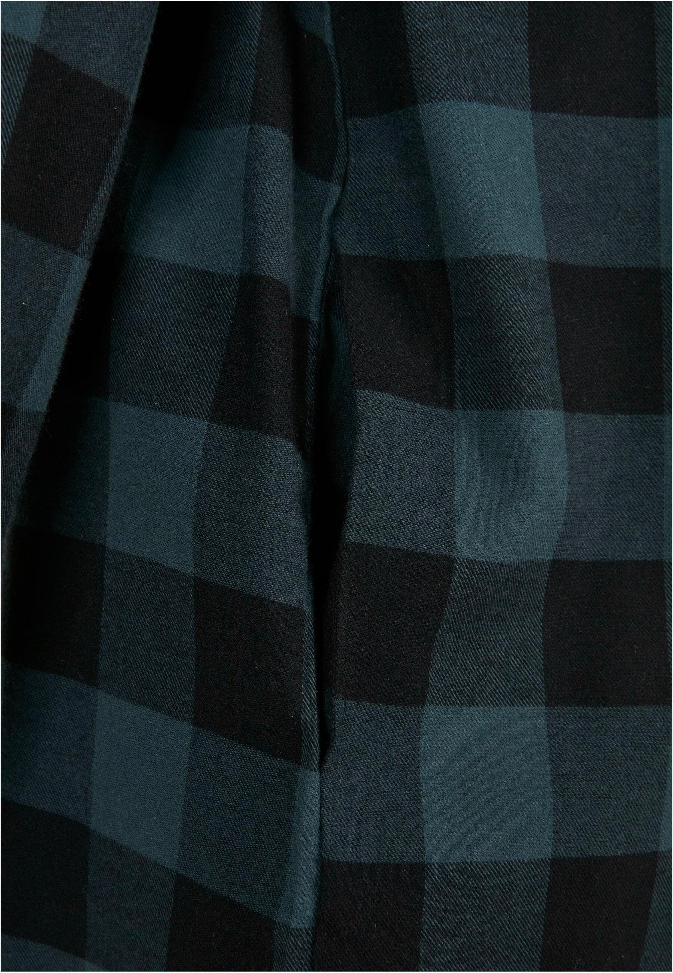 Urban Classics - Ladies Oversized Check Flannel Jasper/Black - Dress | Women-Image