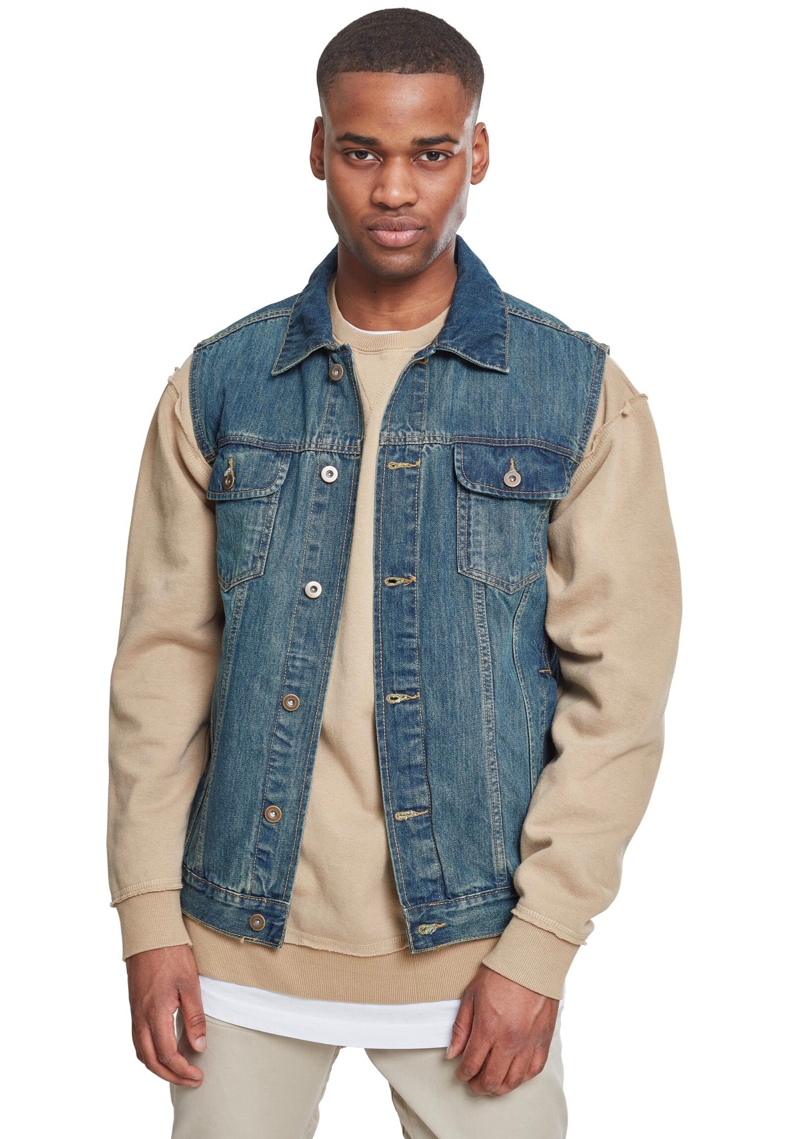 Urban Classics - Denim Lightblue - Vest | Men-Image