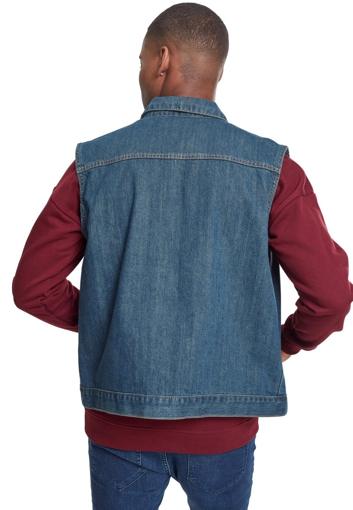 Urban Classics - Denim Denimblue - Jeans Vest | Men-Image