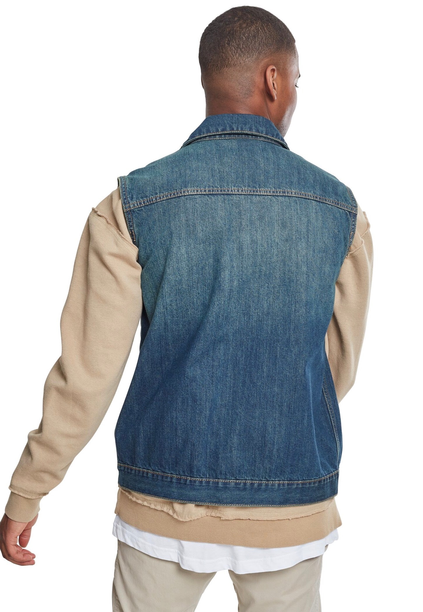 Urban Classics - Denim Lightblue - Vest | Men-Image