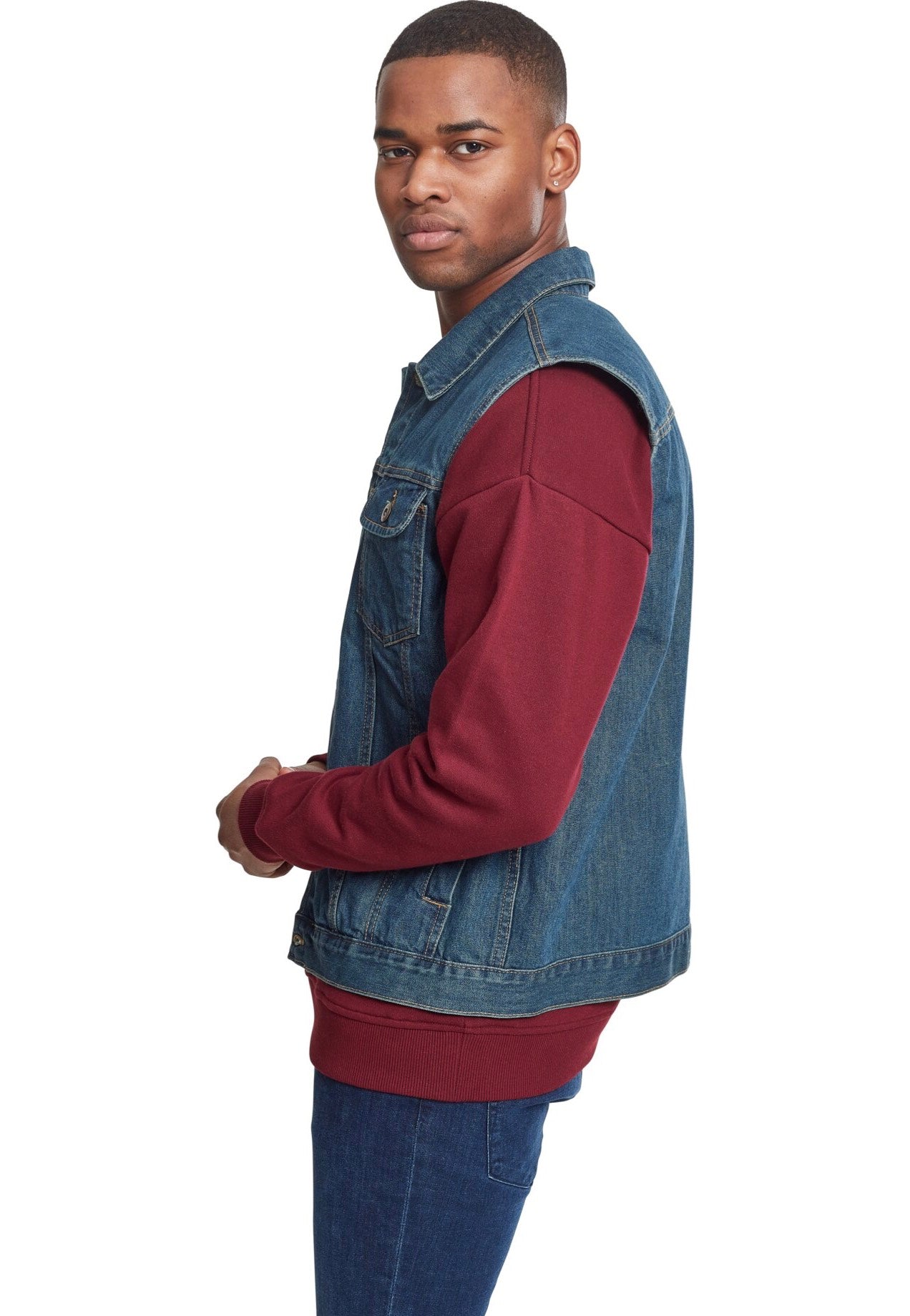 Urban Classics - Denim Denimblue - Jeans Vest | Men-Image