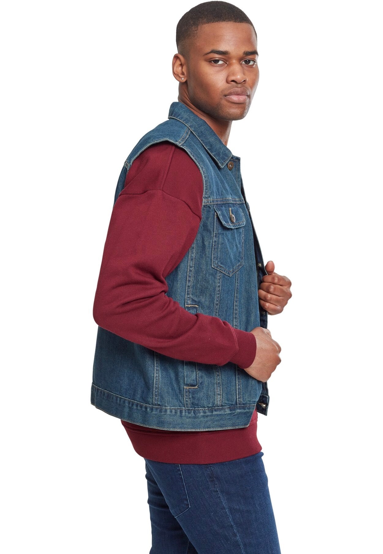 Urban Classics - Denim Denimblue - Jeans Vest | Men-Image