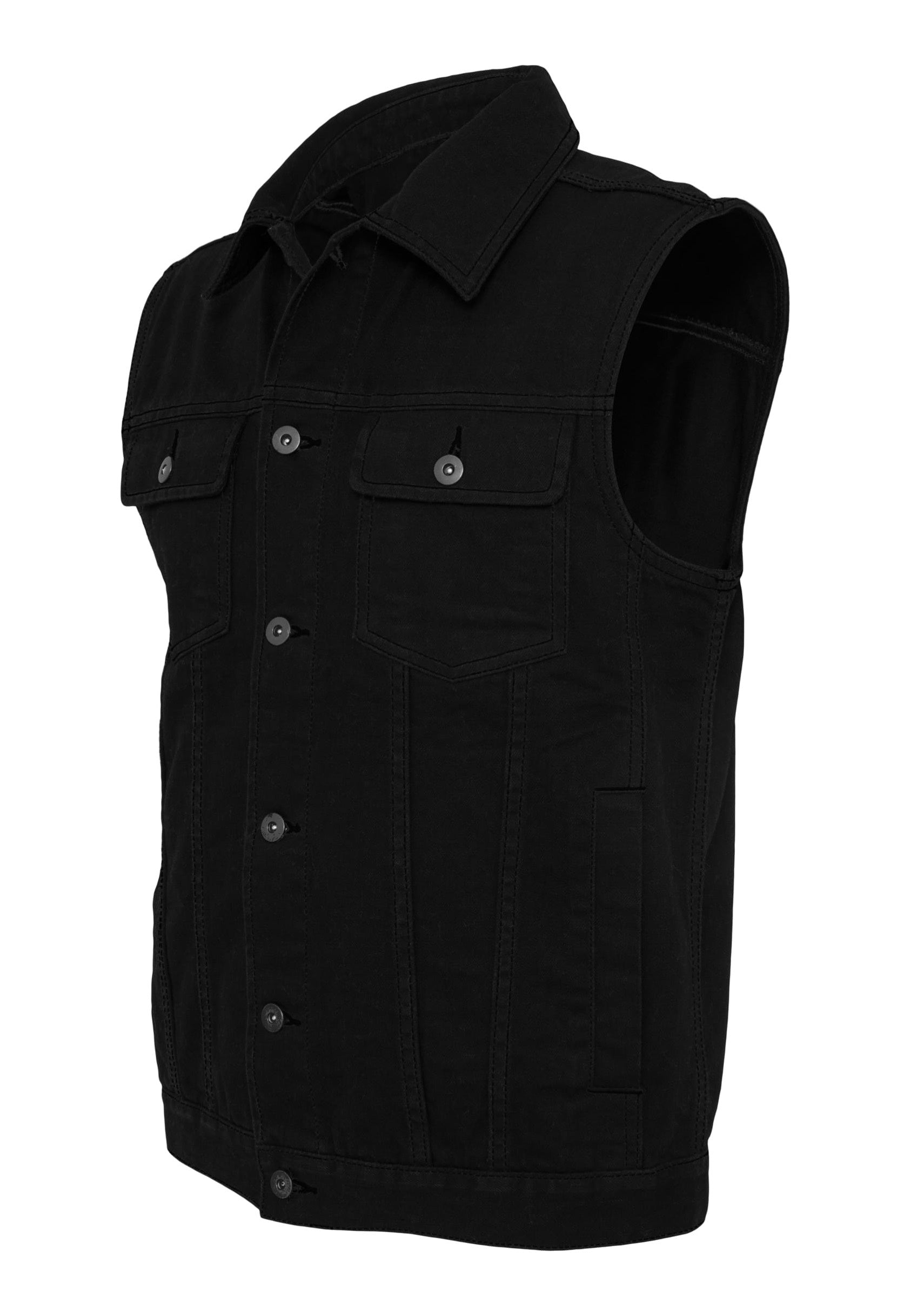 Urban Classics - Denim Black Dark - Jeans Vest | Women-Image