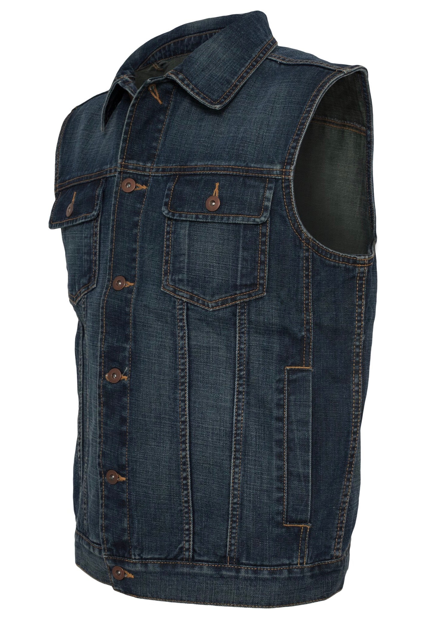 Urban Classics - Denim Denimblue - Jeans Vest | Men-Image