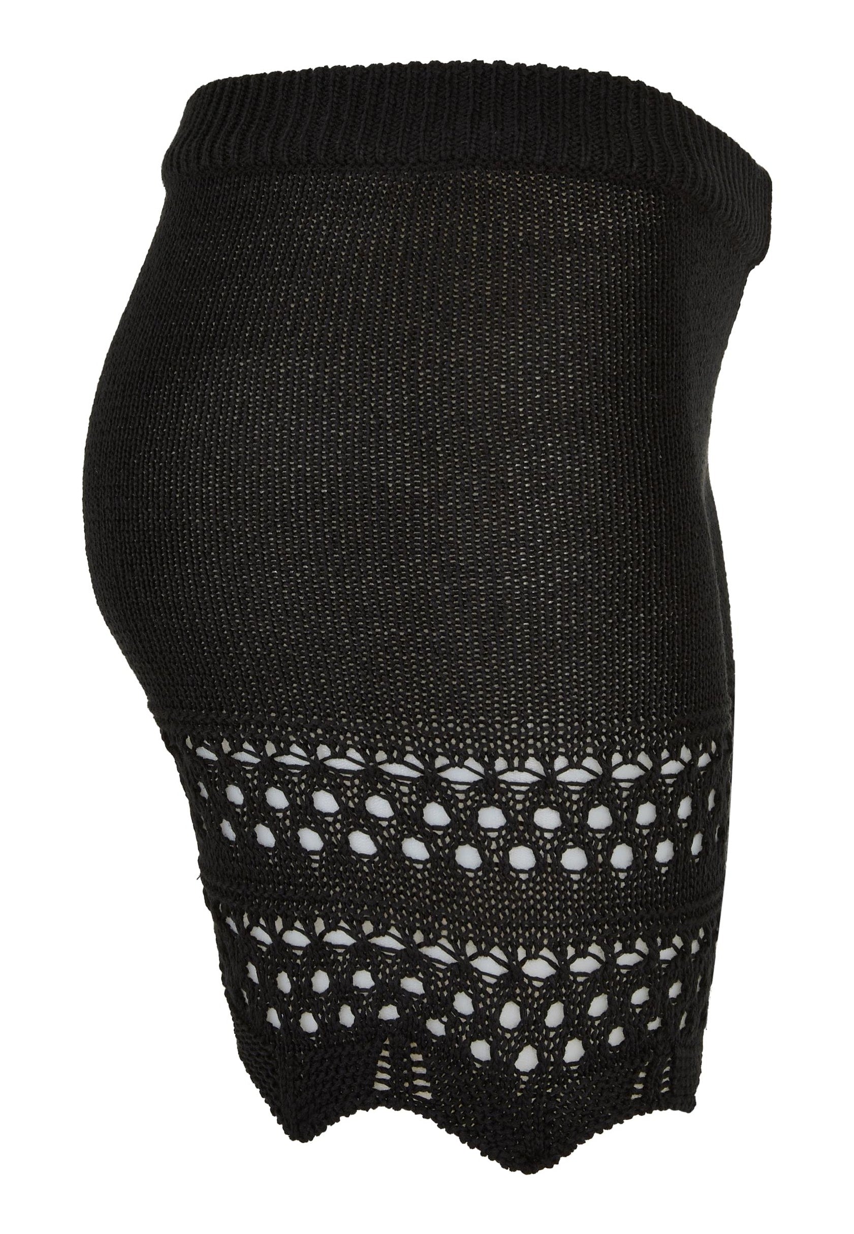 Urban Classics - Ladies Crochet Knit Black - Shorts | Women-Image