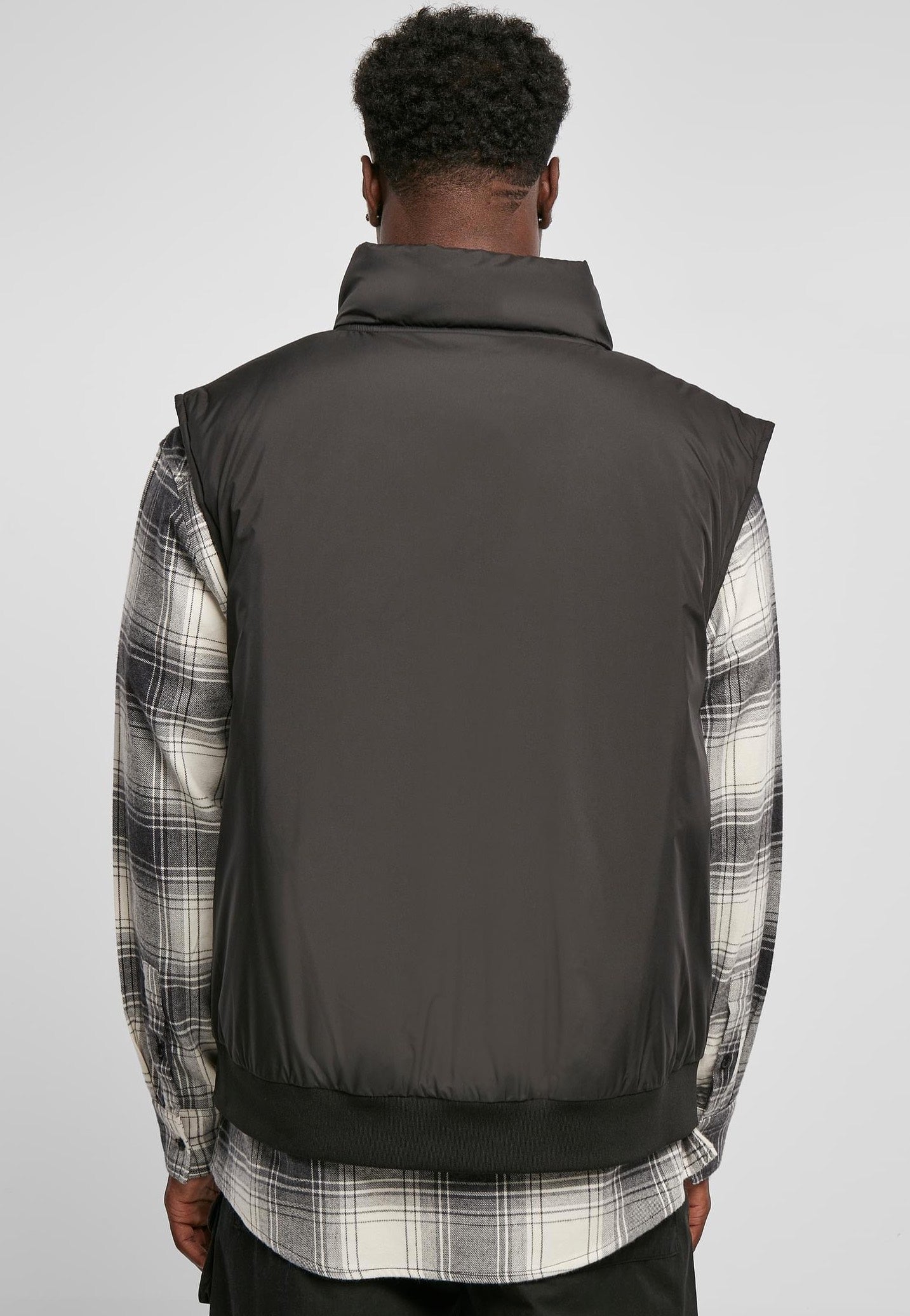 Urban Classics - Clean Puffer Black - Vest | Men-Image