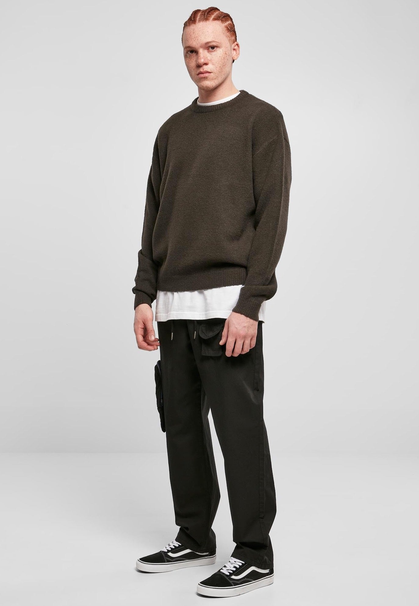 Urban Classics - Oversized Chunky Blackbird - Pullover | Men-Image