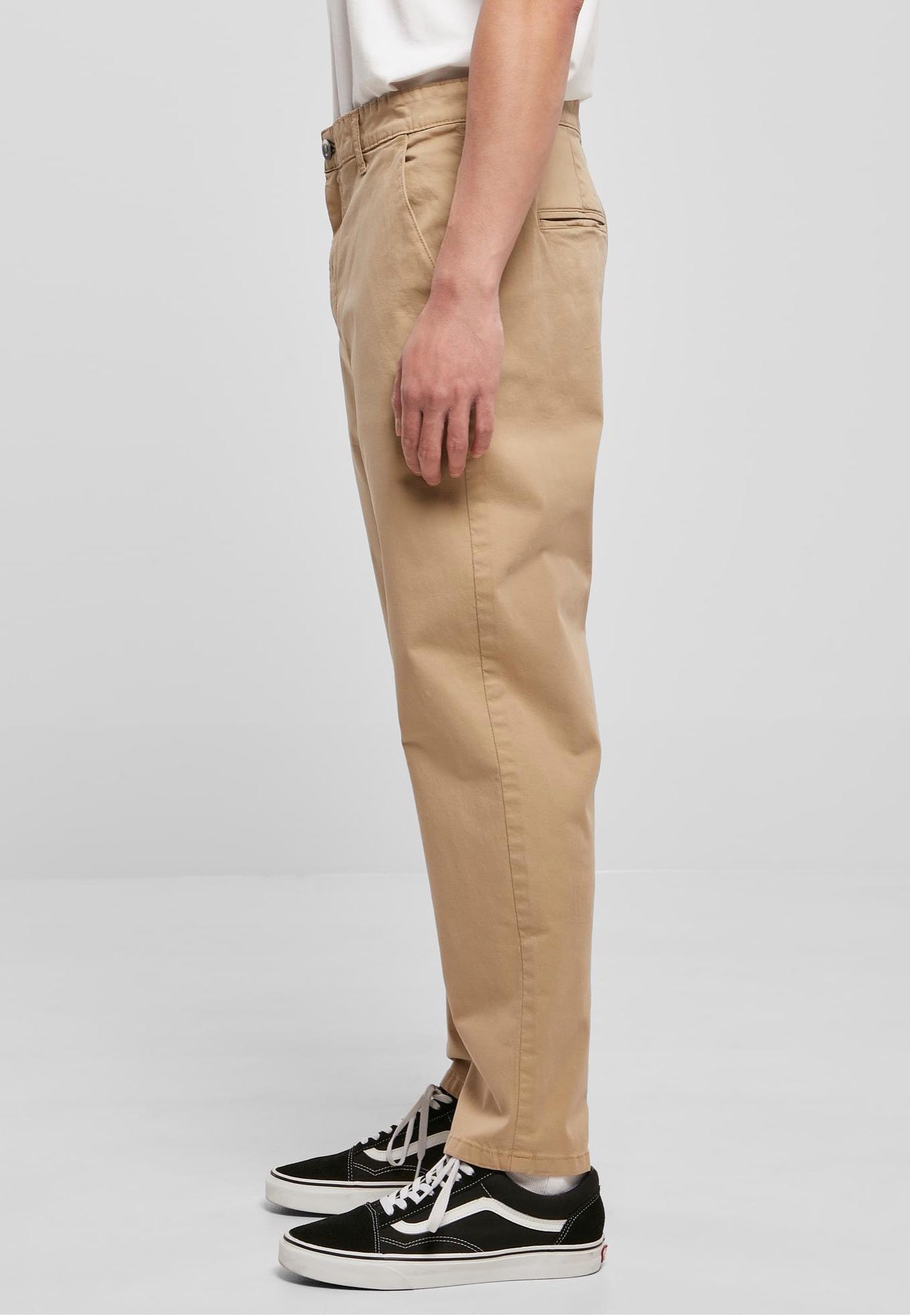 Urban Classics - Cropped Chino Unionbeige - Pants | Men-Image