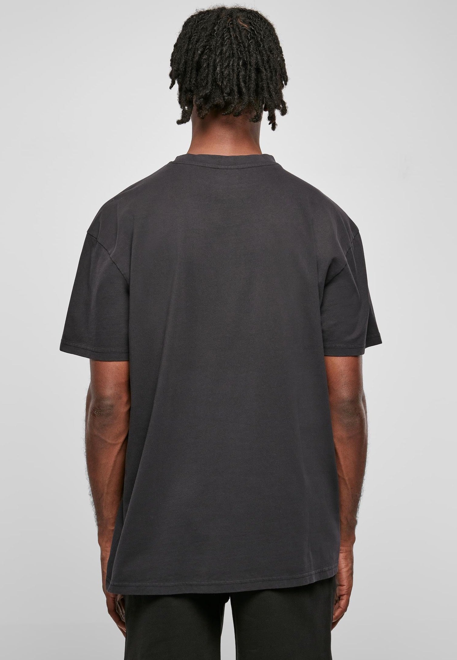 Urban Classics - Heavy Oversized Garment Dye Black - T-Shirt | Men-Image