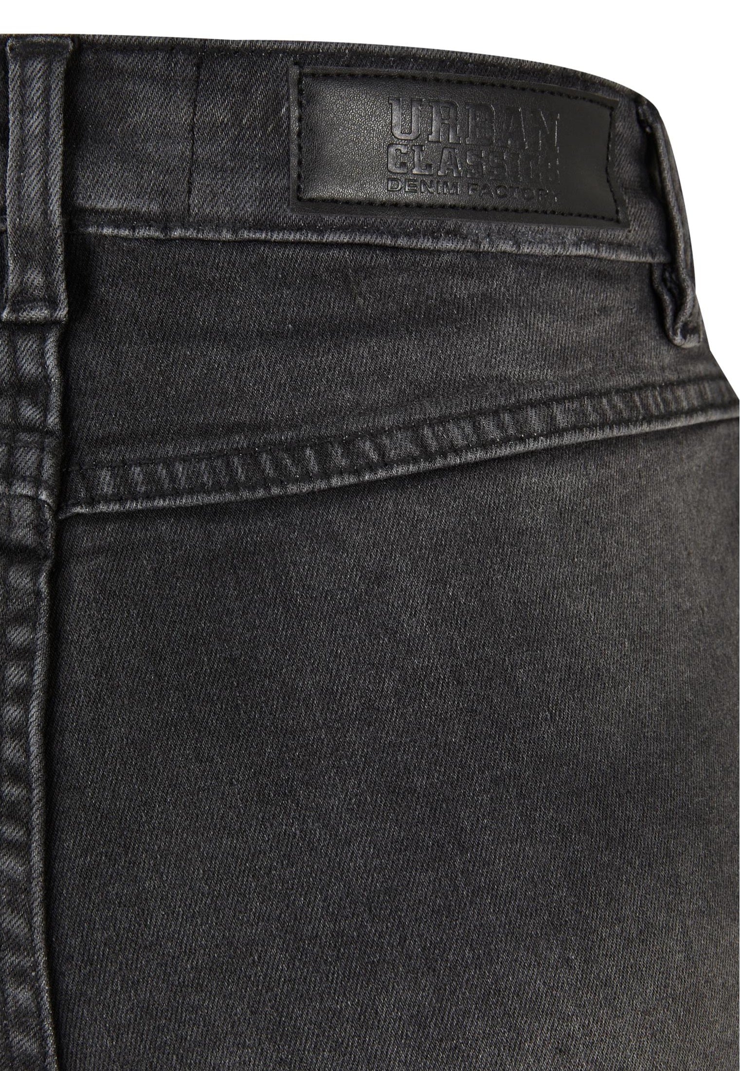 Urban Classics - Ladies Vintage Denim Black Washed - Shorts | Women-Image