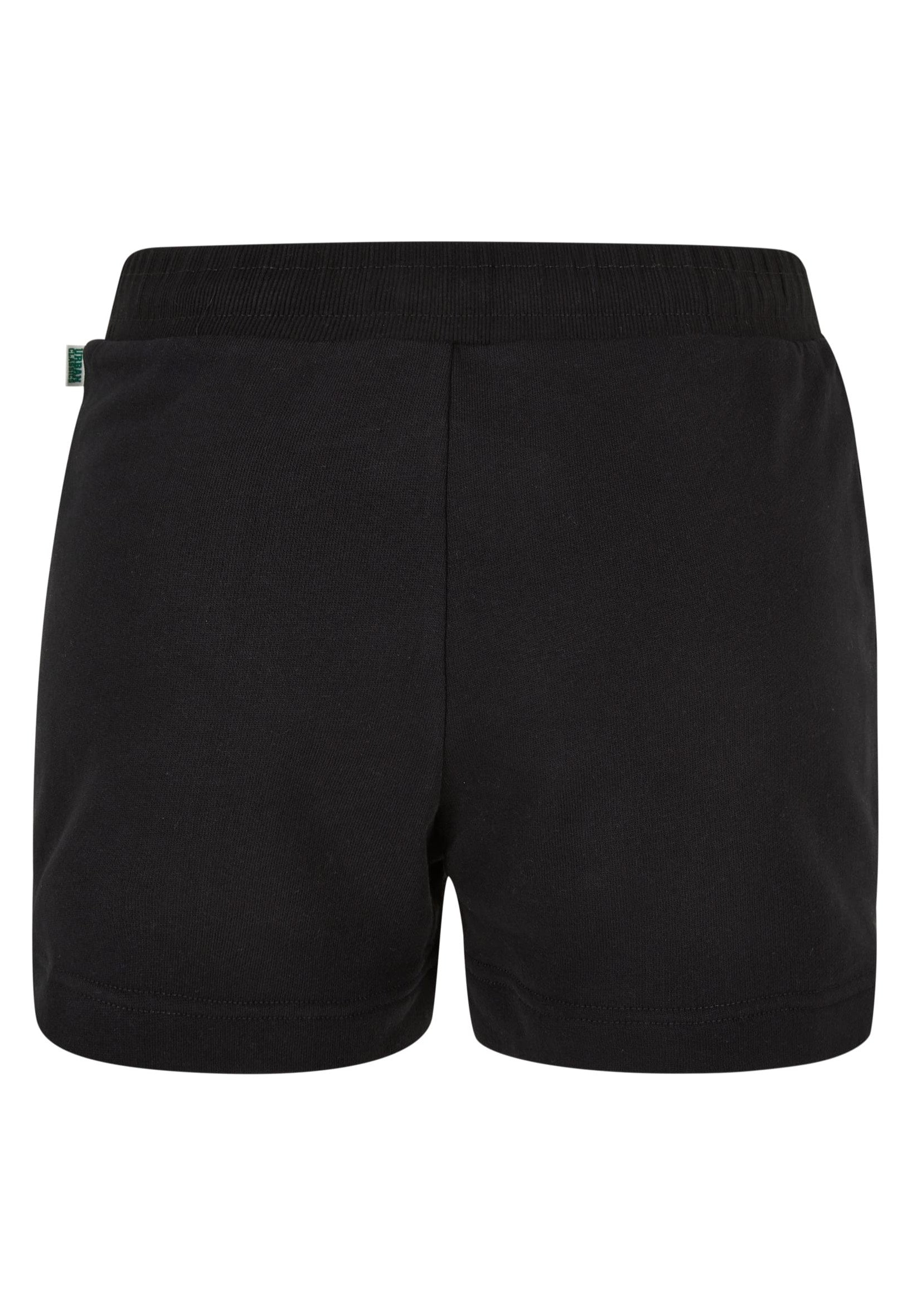 Urban Classics - Ladies Organic Terry Black - Shorts | Women-Image