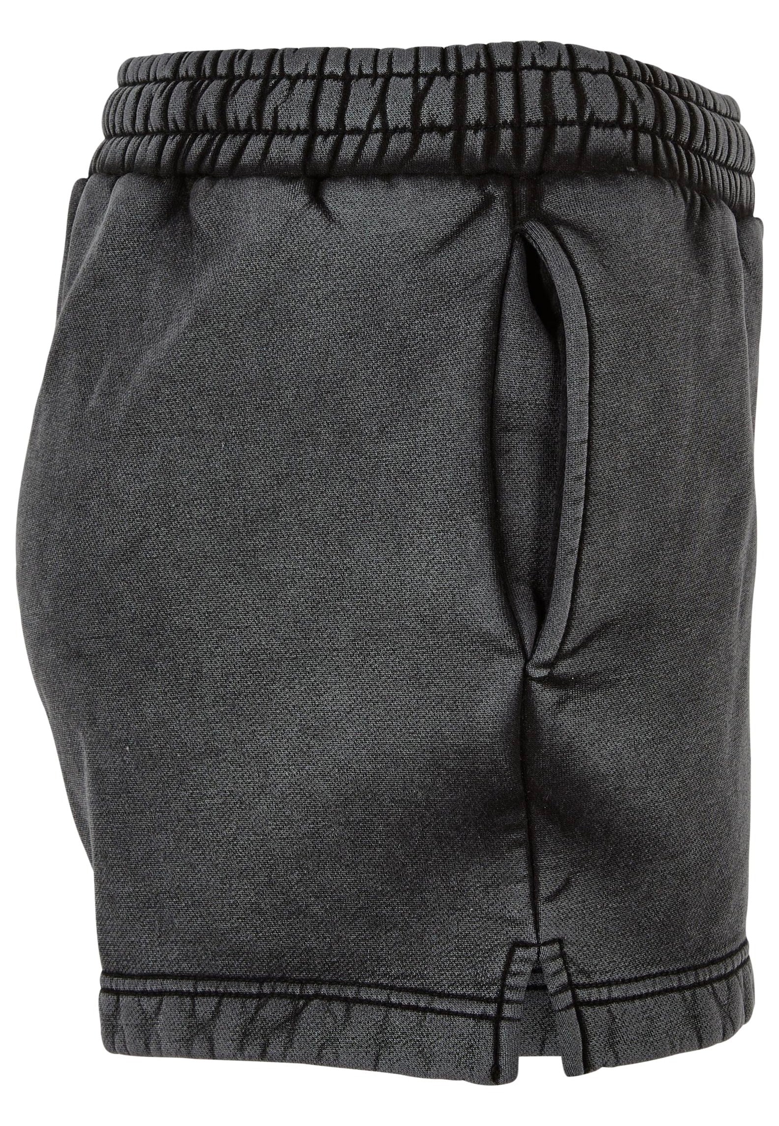 Urban Classics - Ladies Heavy Sand Washed Black - Shorts | Women-Image