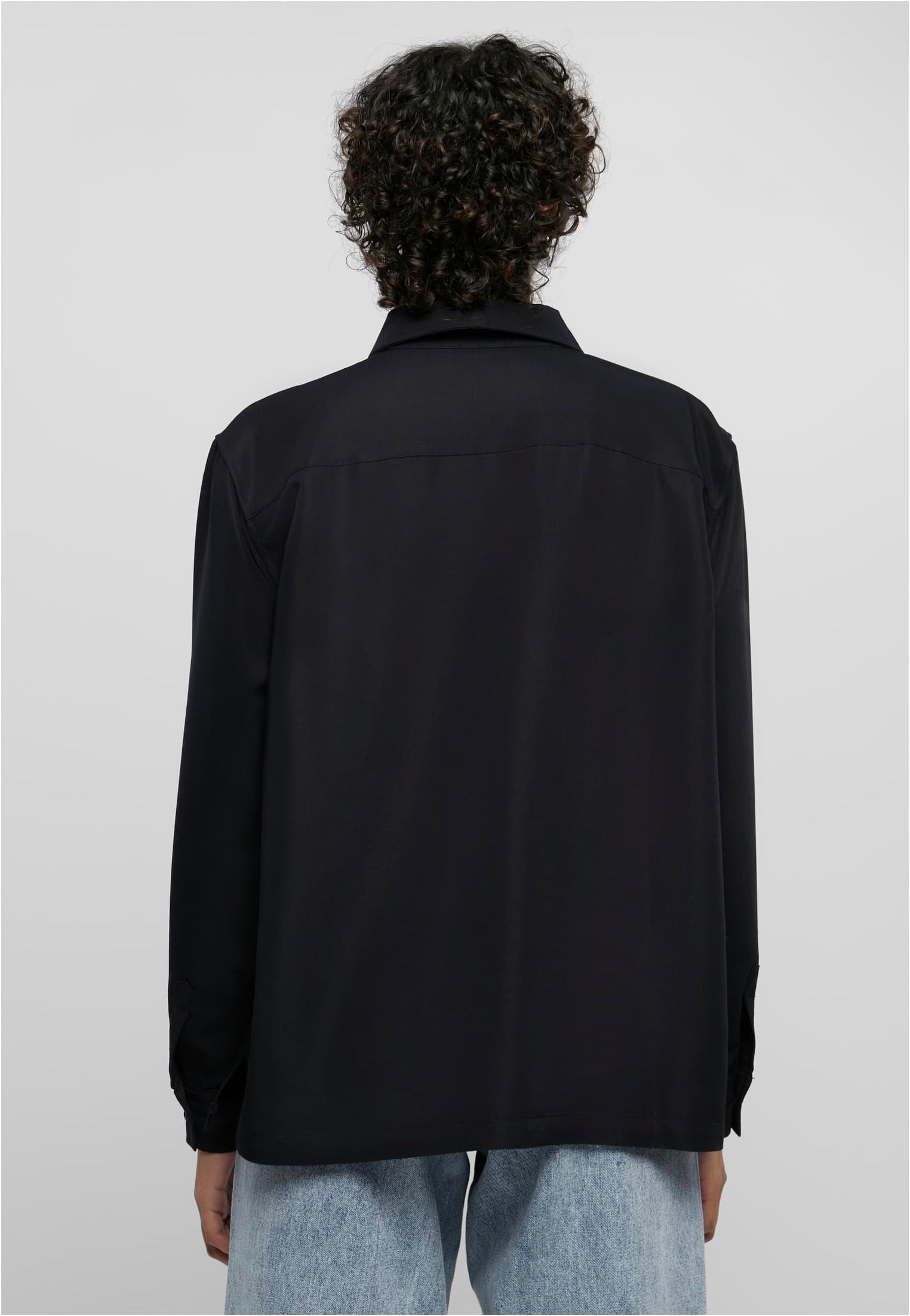 Urban Classics - Oversized Twill Black - Blouse | Women-Image