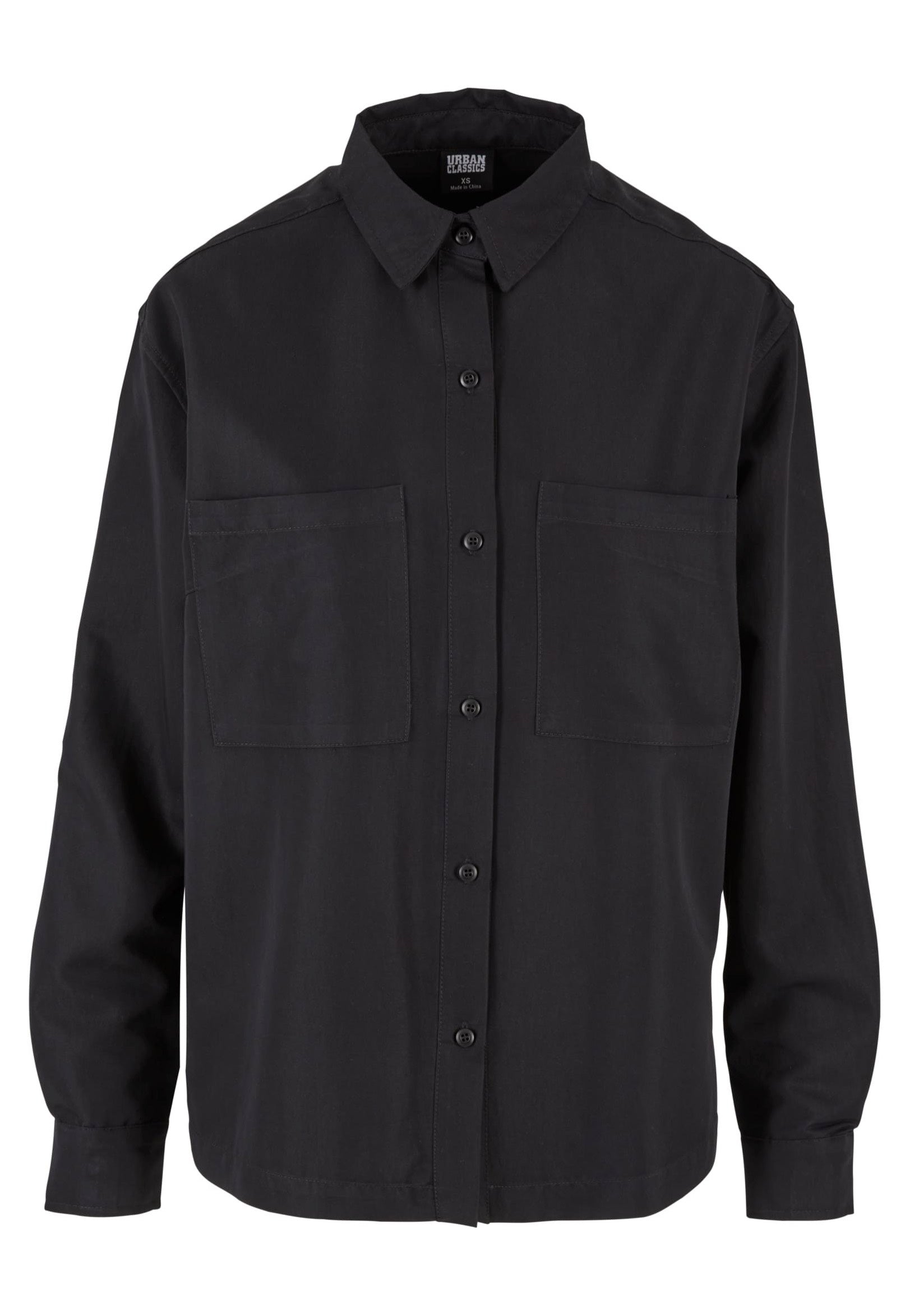 Urban Classics - Oversized Twill Black - Blouse | Women-Image