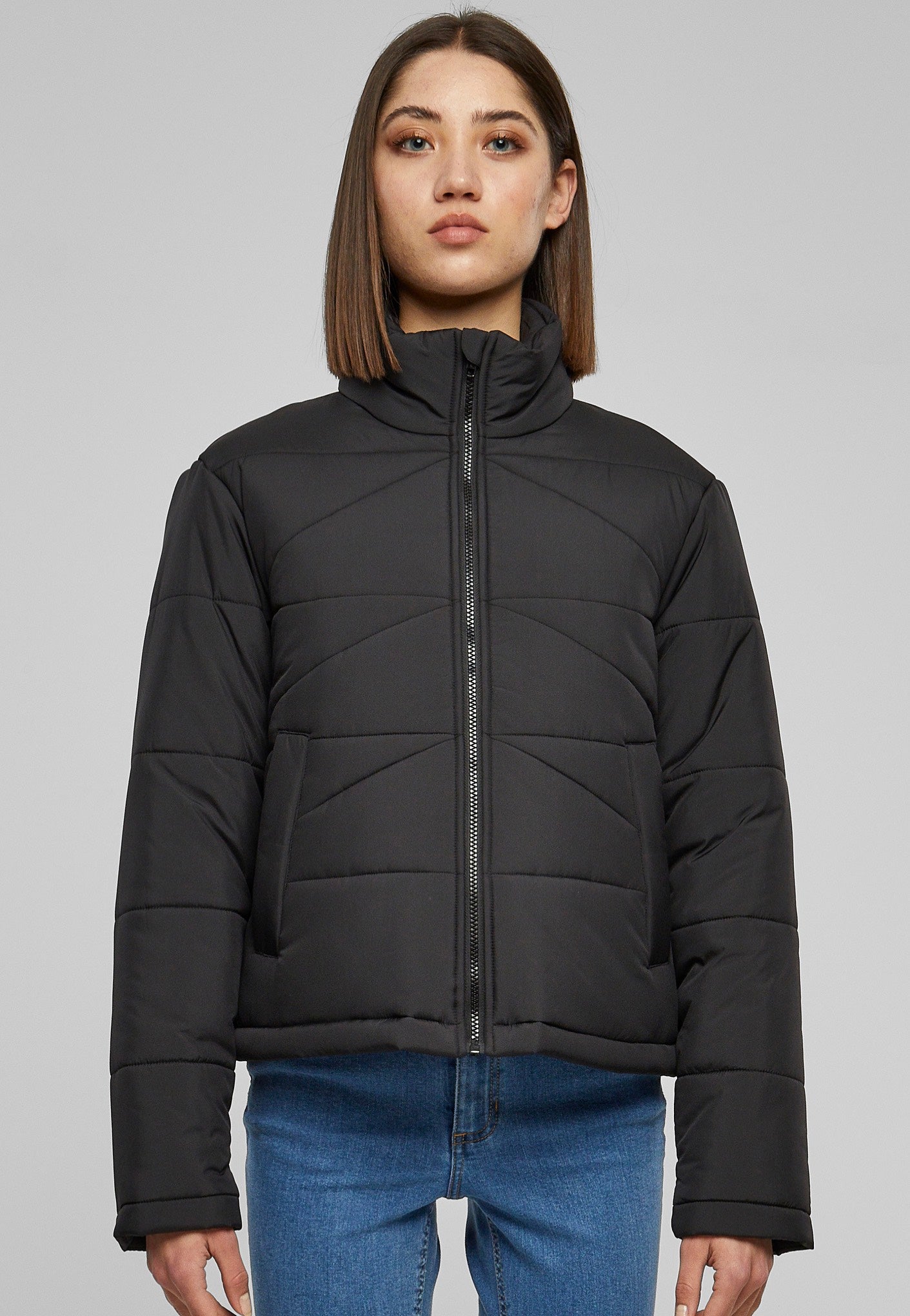 Urban Classics - Arrow Puffer Black - Jacket | Women-Image