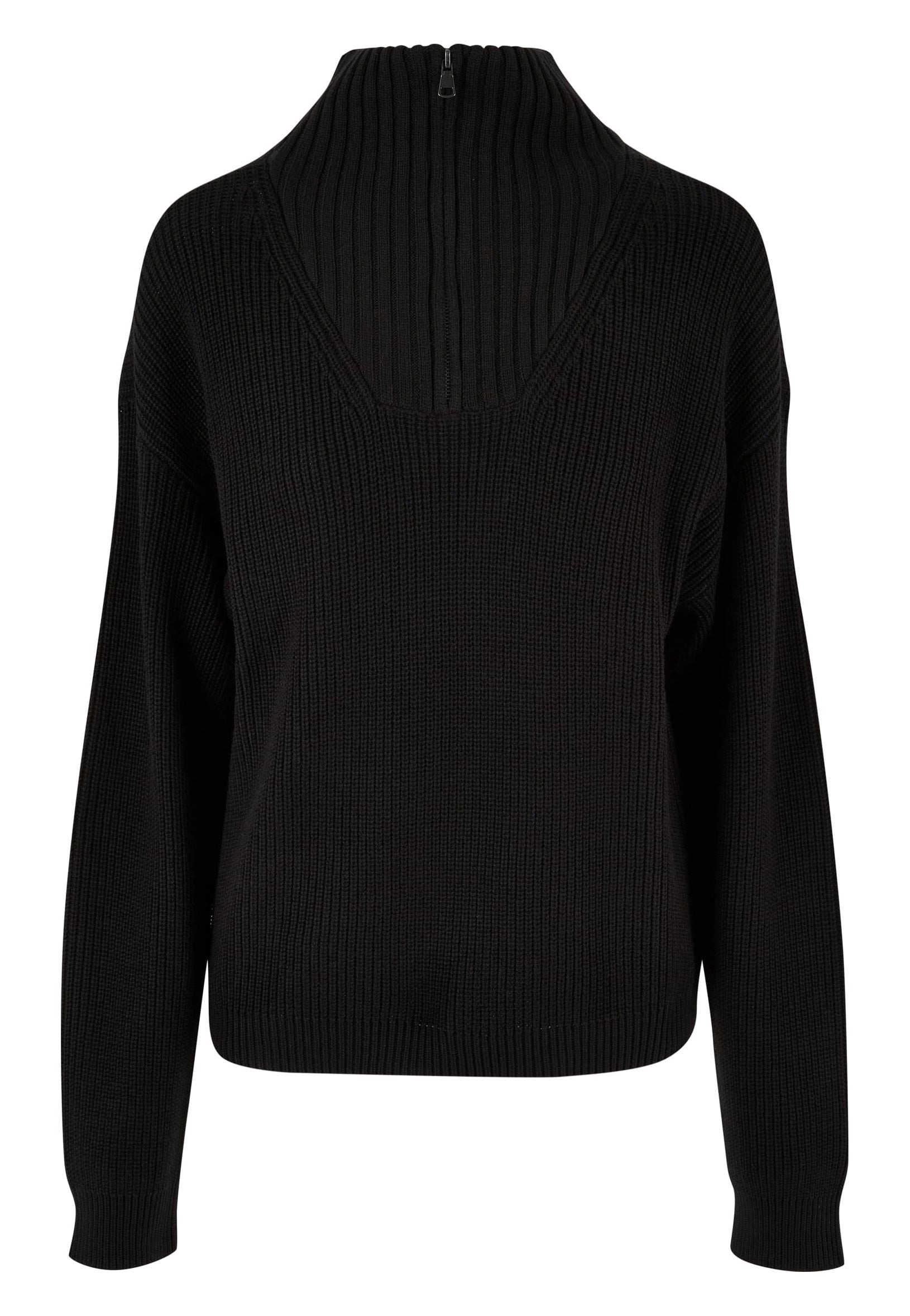 Urban Classics - Oversized Knit Black - Pullover | Women-Image