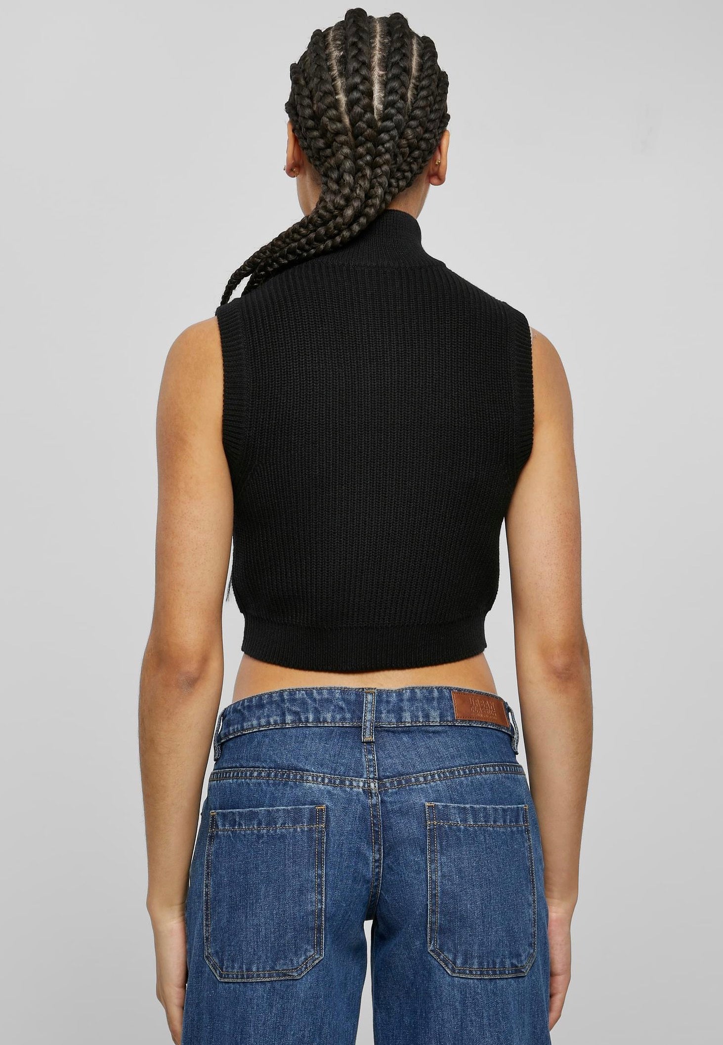 Urban Classics - Short Knit Black - Top | Women-Image