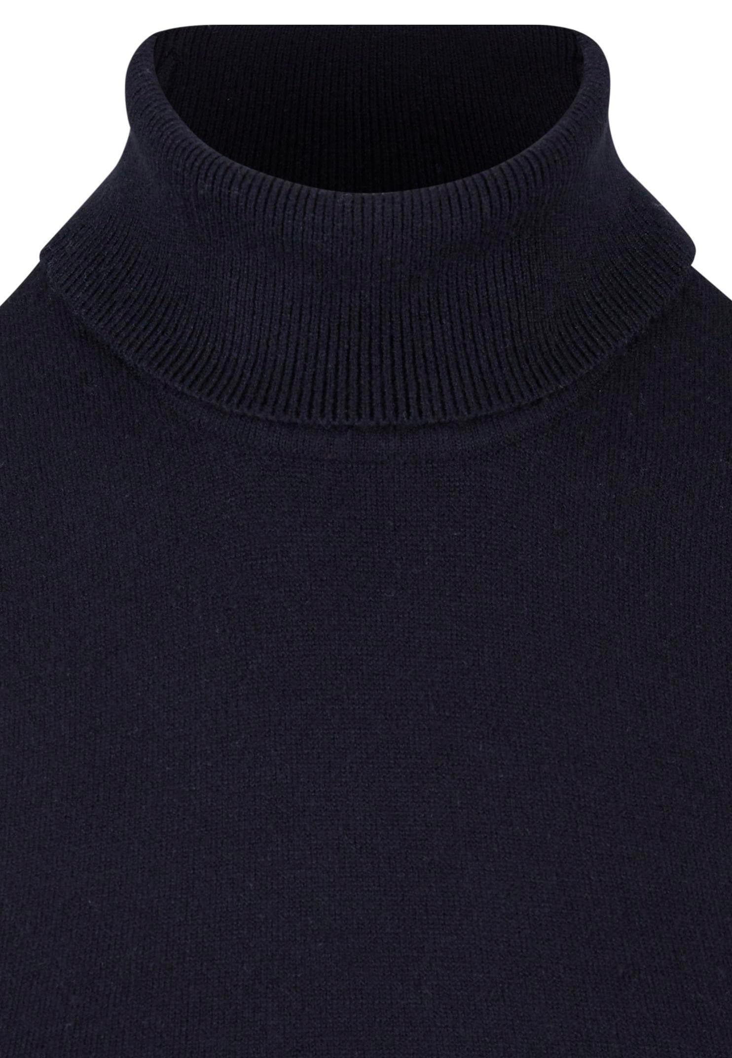 Urban Classics - Ladies Knitted Eco Viscose Turtleneck Black - Dress | Women-Image