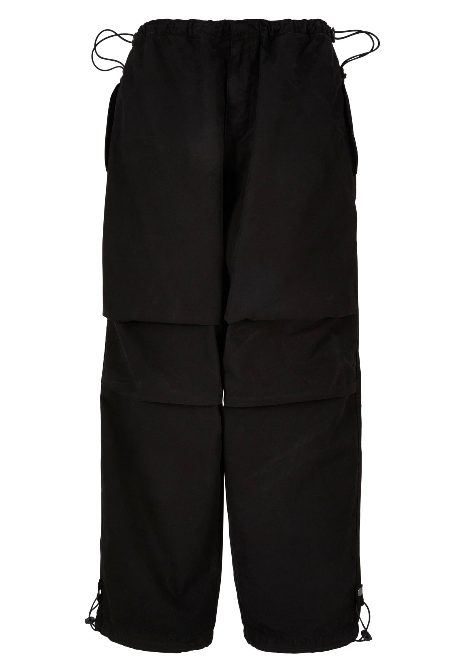 Urban Classics - Cotton Parachute Black - Pants | Women-Image